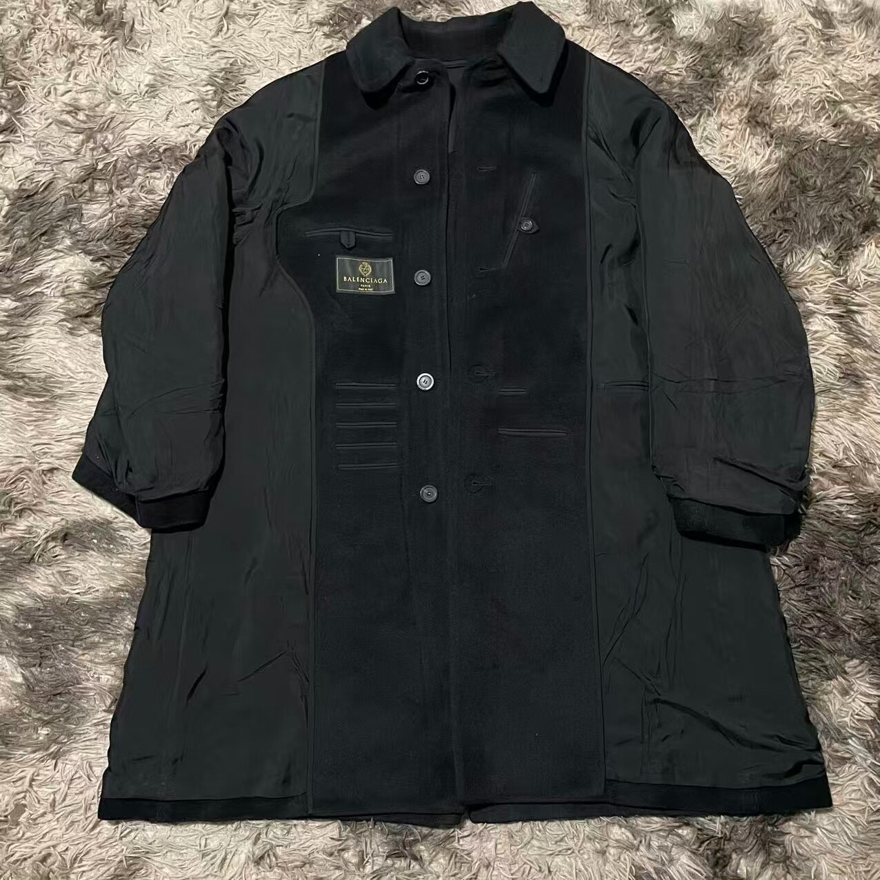 Balenciaga 22ss Inside-Out Coat