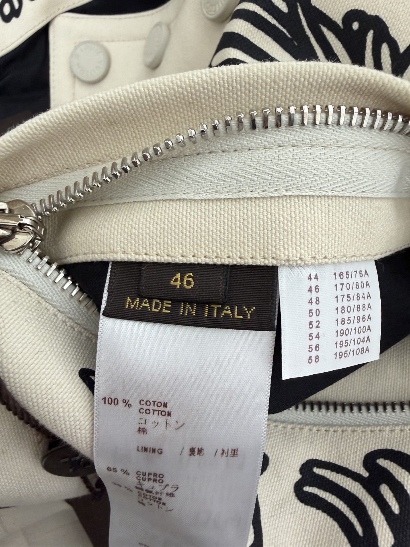 Louis Vuitton Isetan Limited Woven Jacket — back