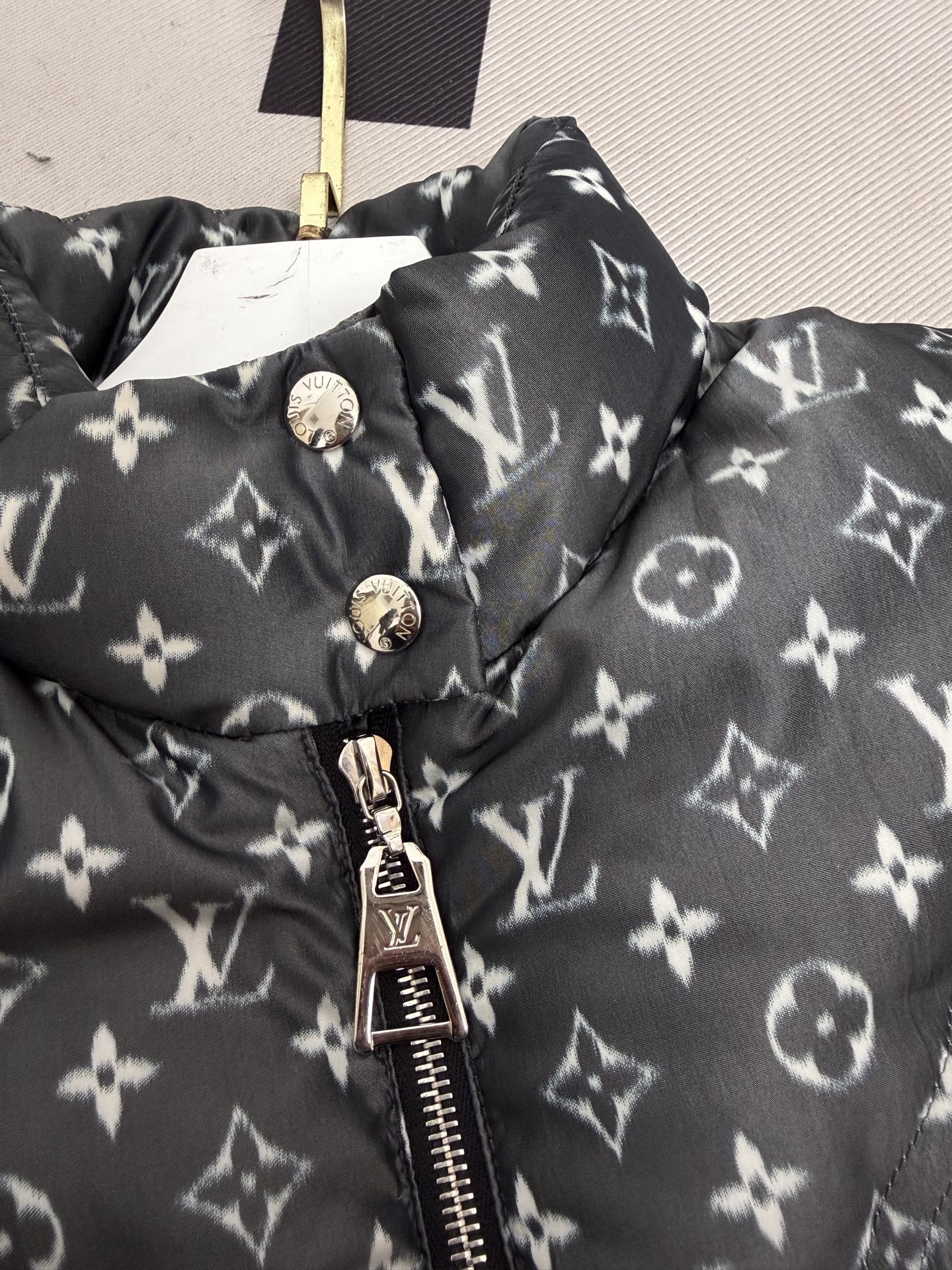 Louis Vuitton Monogram Down Puffer Jacket — back