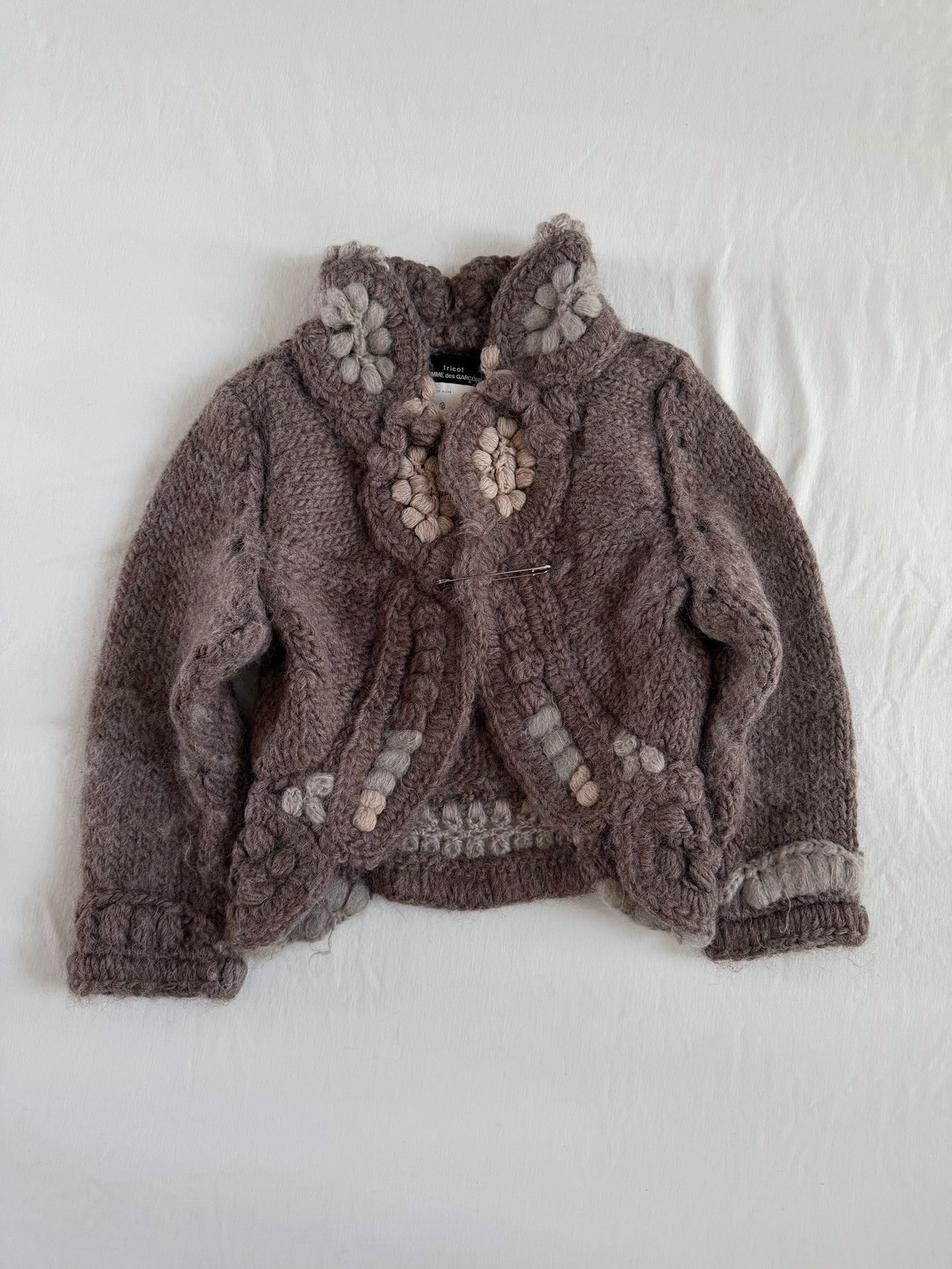 Comme des Garcons Tricot Crocheted Cardigan