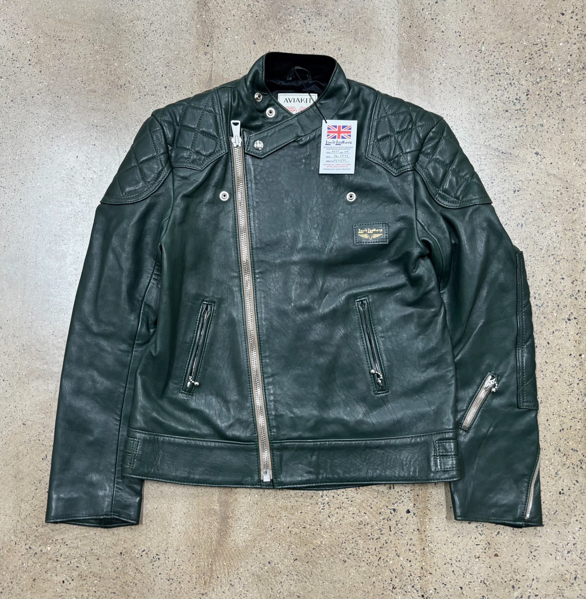 Lewis Leathers 445 Super Monza Jacket