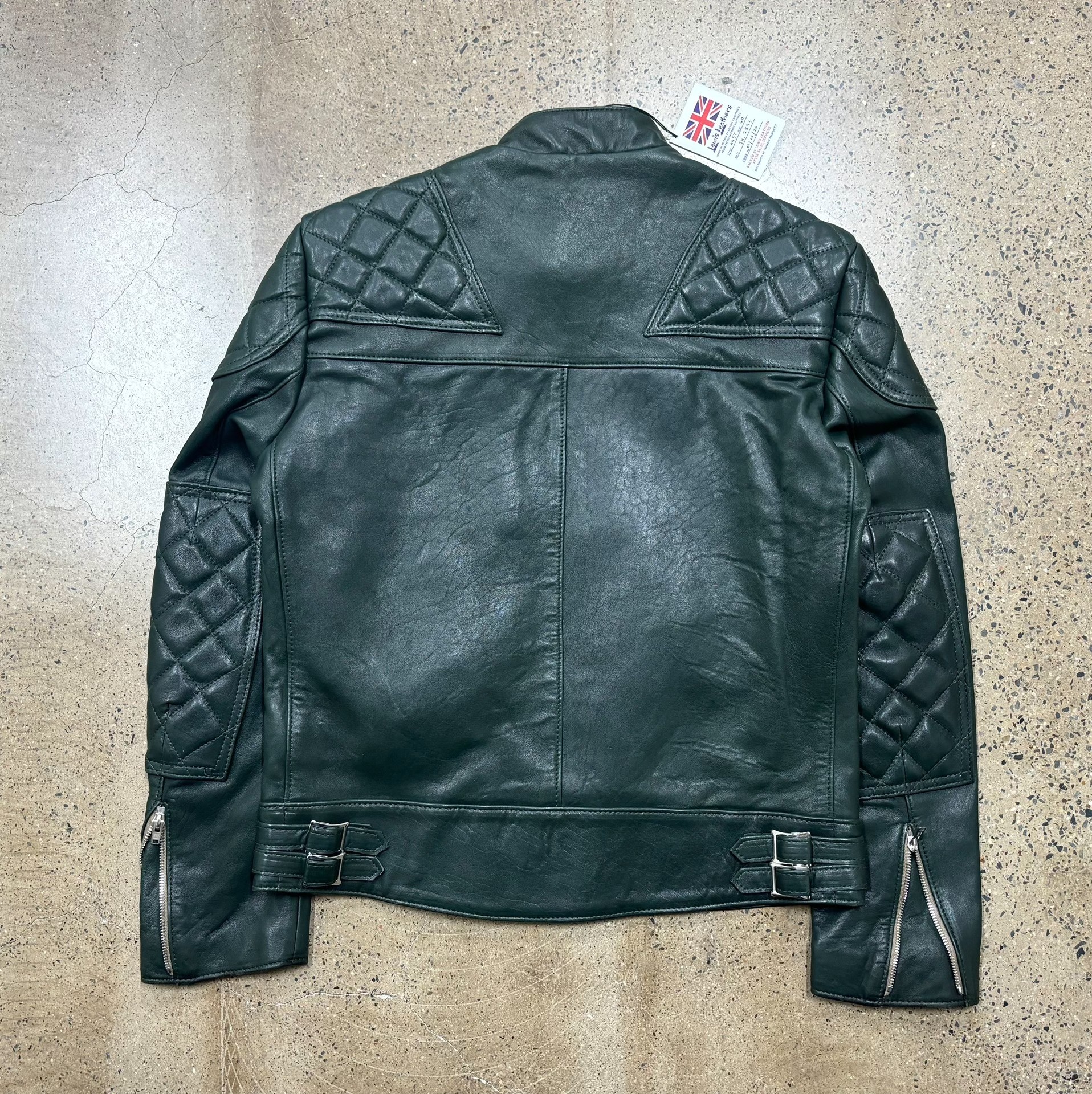 Lewis Leathers 445 Super Monza Jacket — front