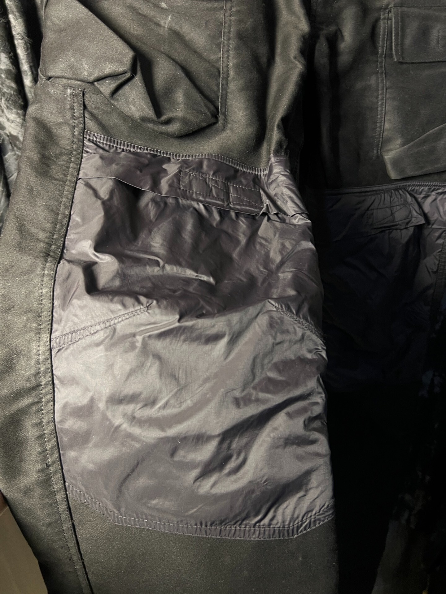 Rick Owens 25FW Stefan Cargo Pants — back