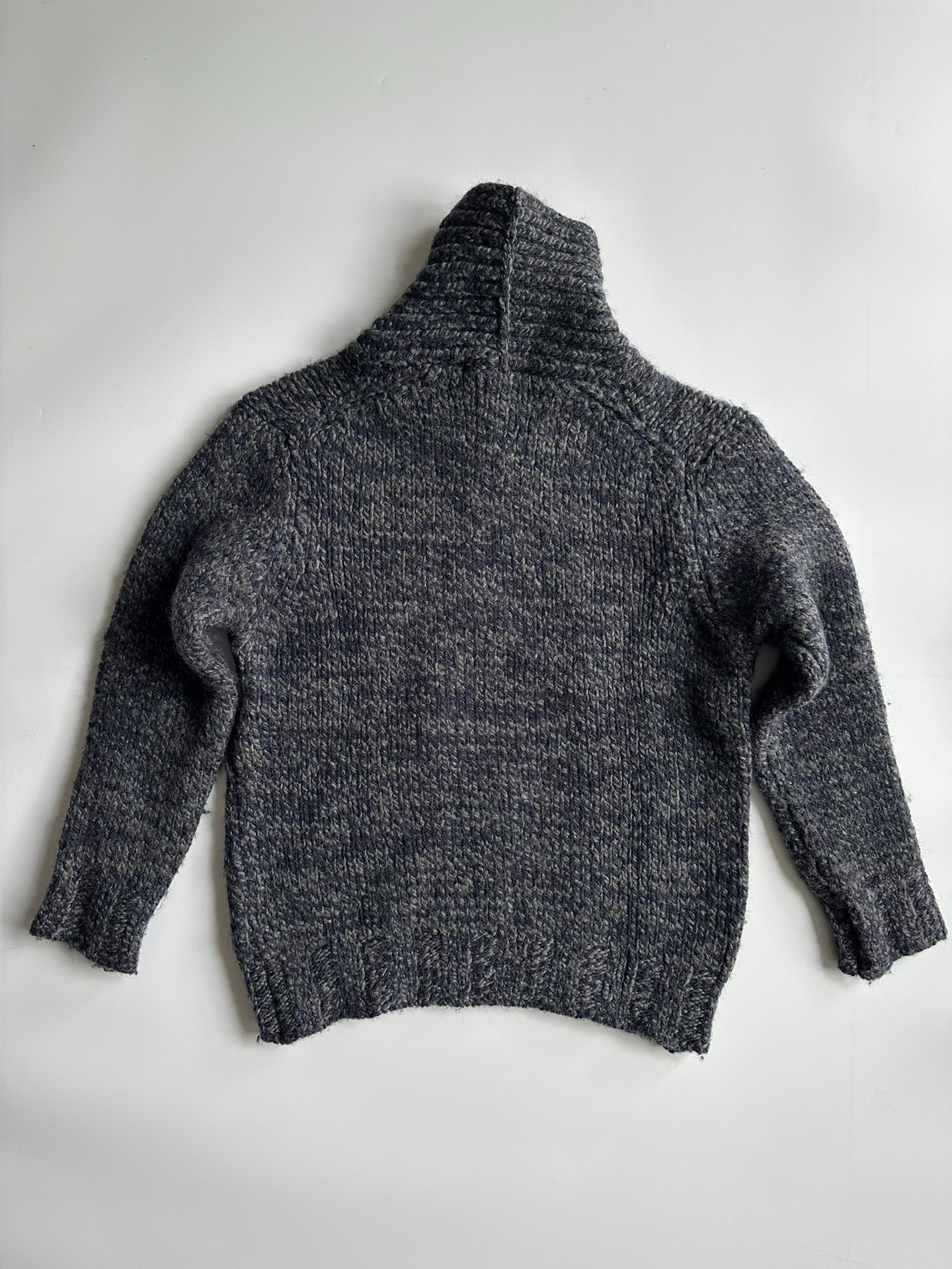 Dries Van Noten 3D Collar Wool Sweater — label