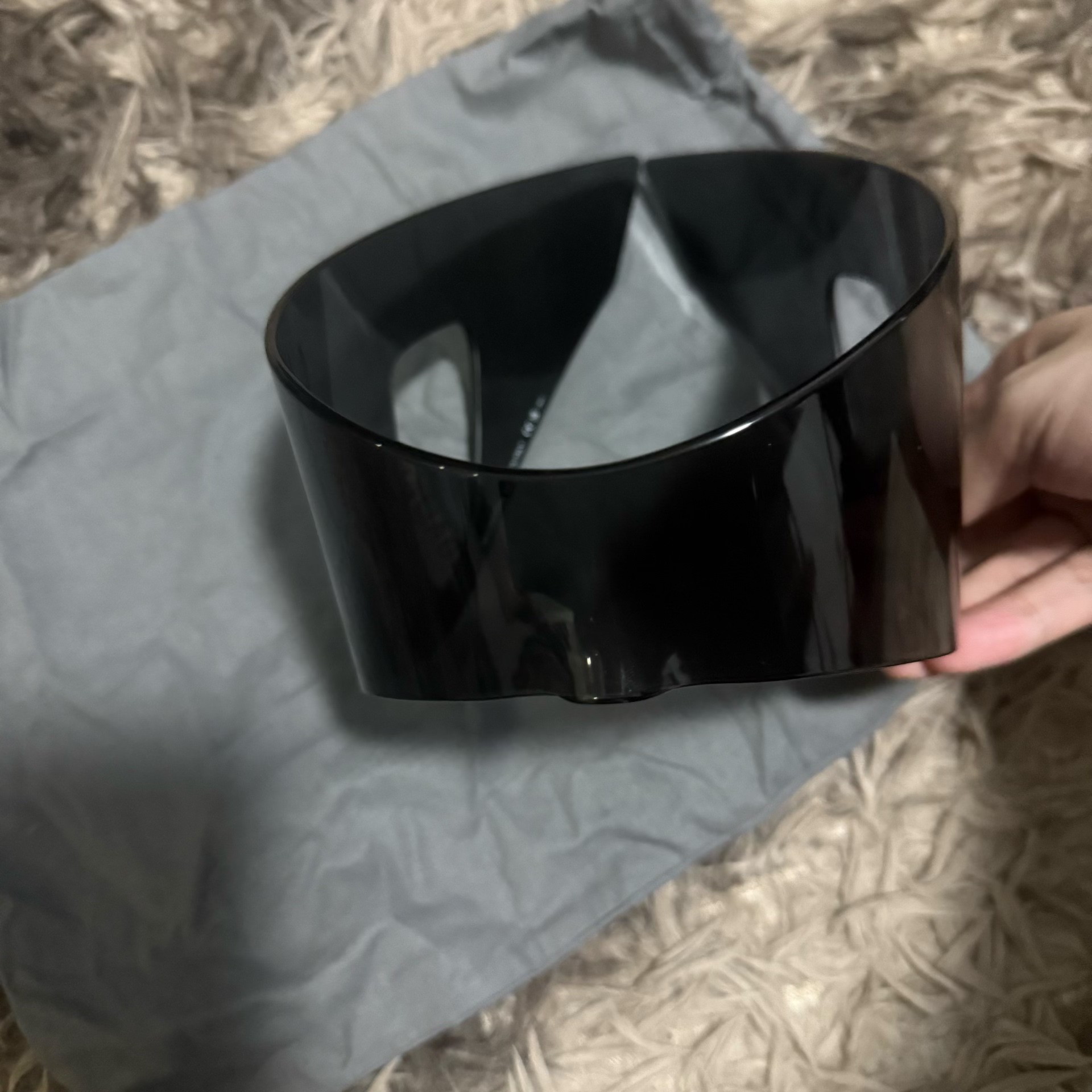 Balenciaga Full-Coverage Mask Sunglasses