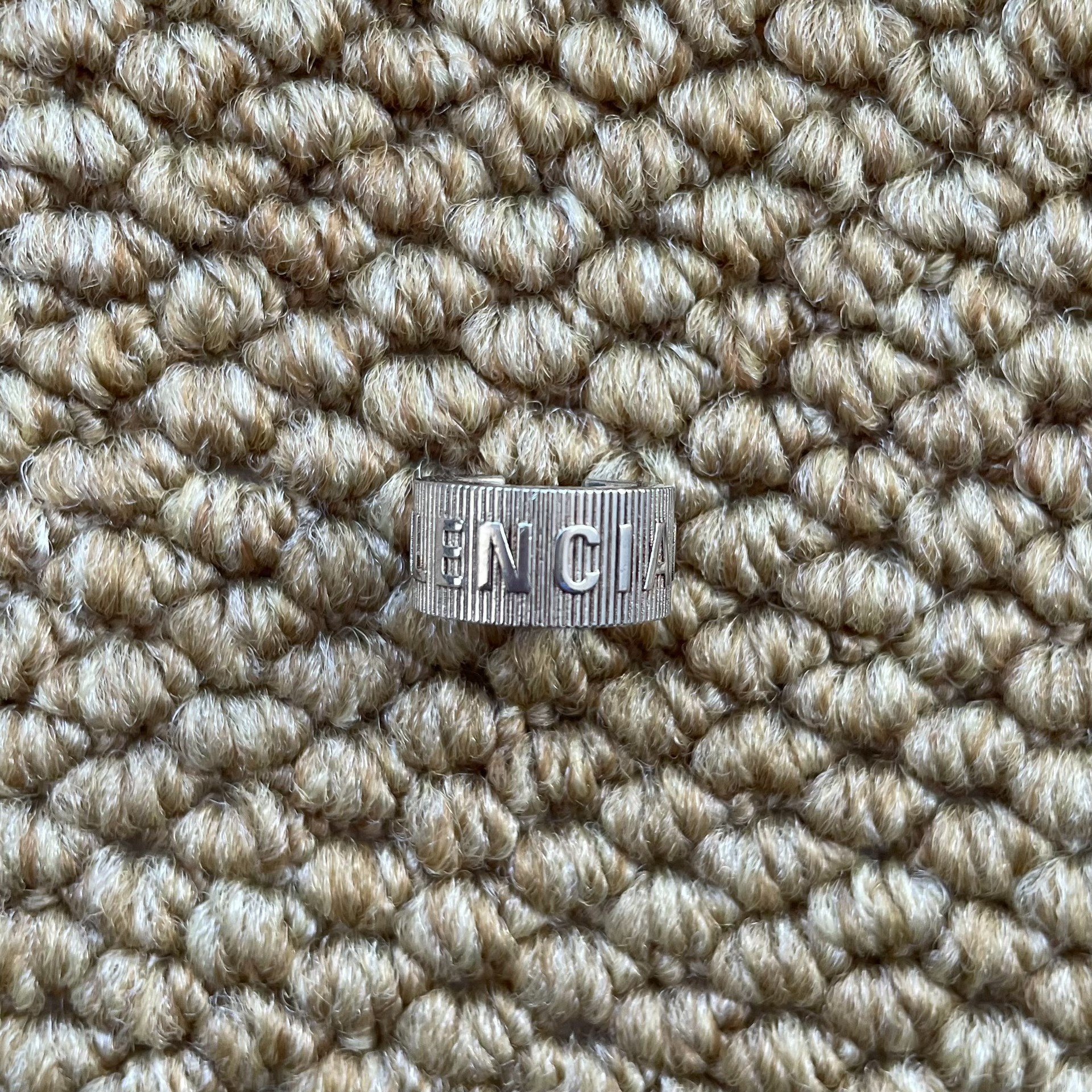 Balenciaga Logo Engraved Ear Cuff