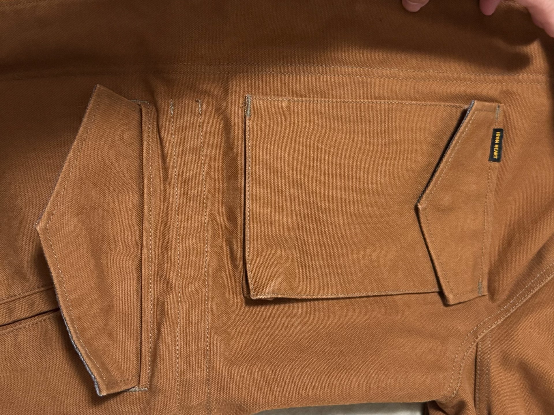 Iron Heart M65 Field Jacket — detail