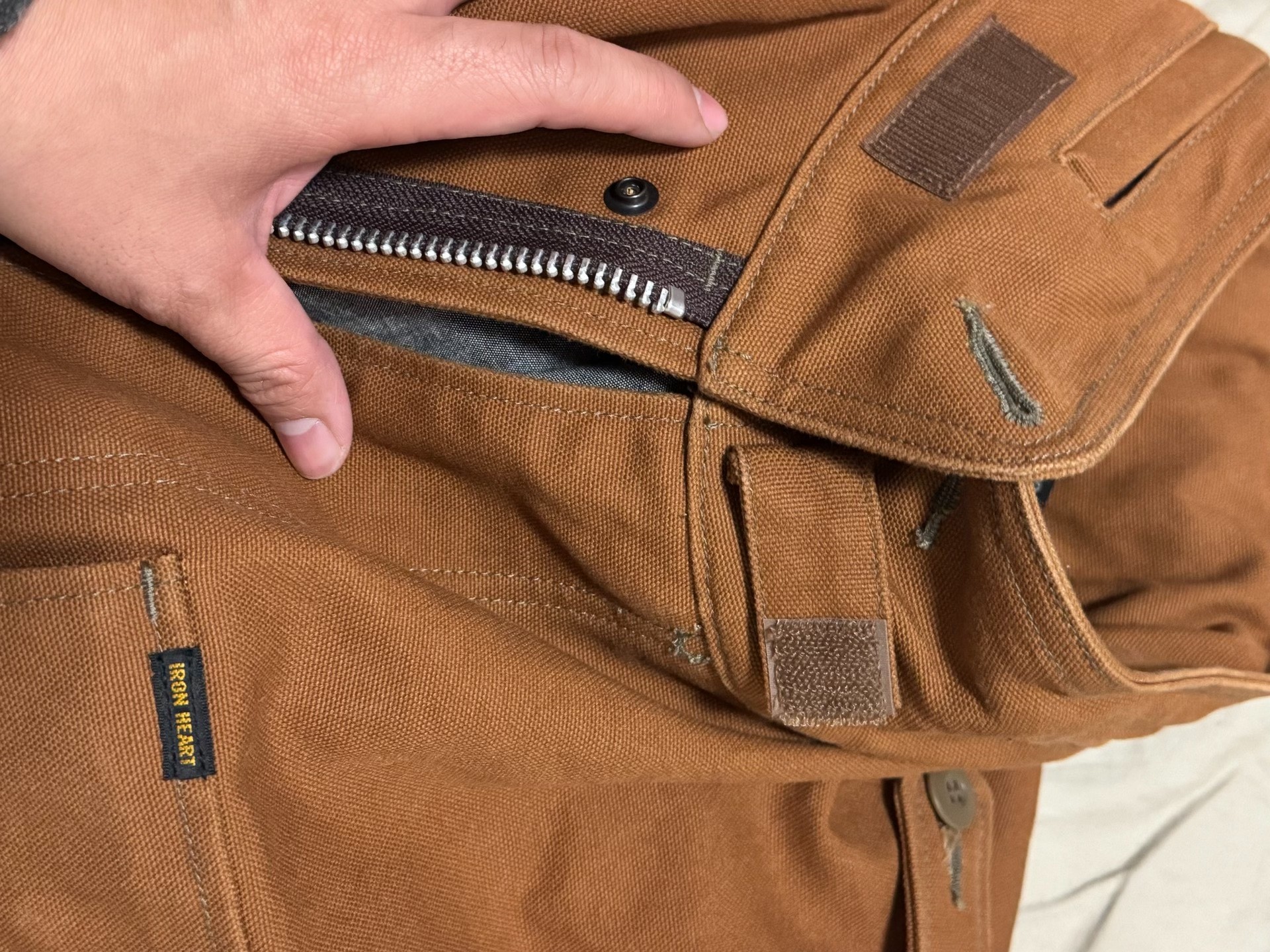 Iron Heart M65 Field Jacket — back