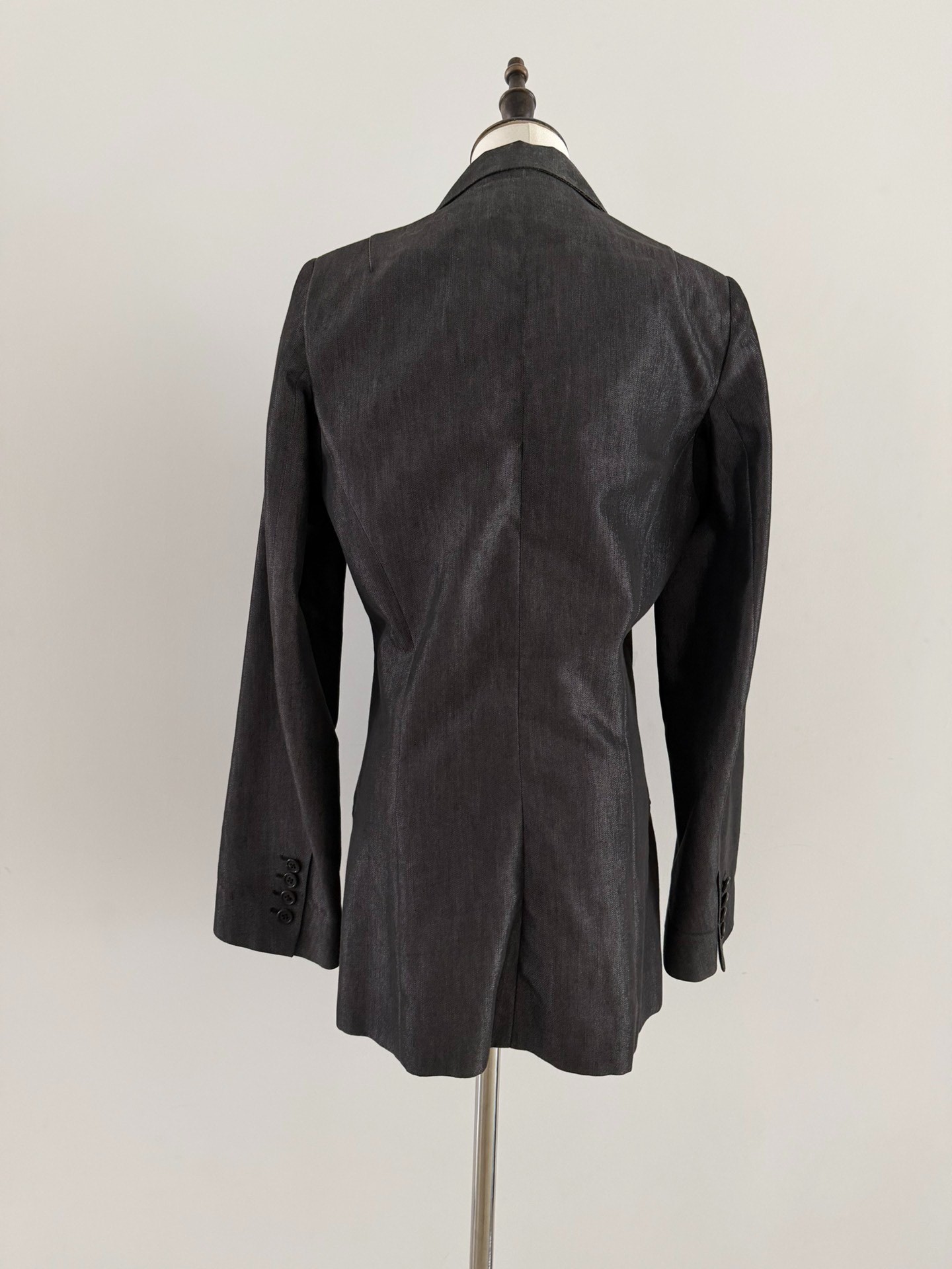 Ann Demeulemeester Metallic Blazer — detail