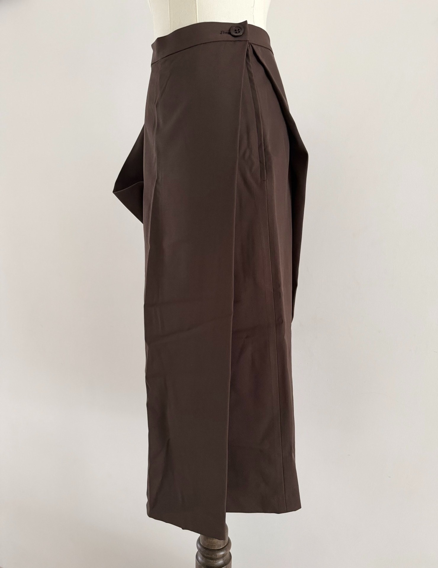 Yohji Yamamoto Early Deconstructed Long Skirt — label