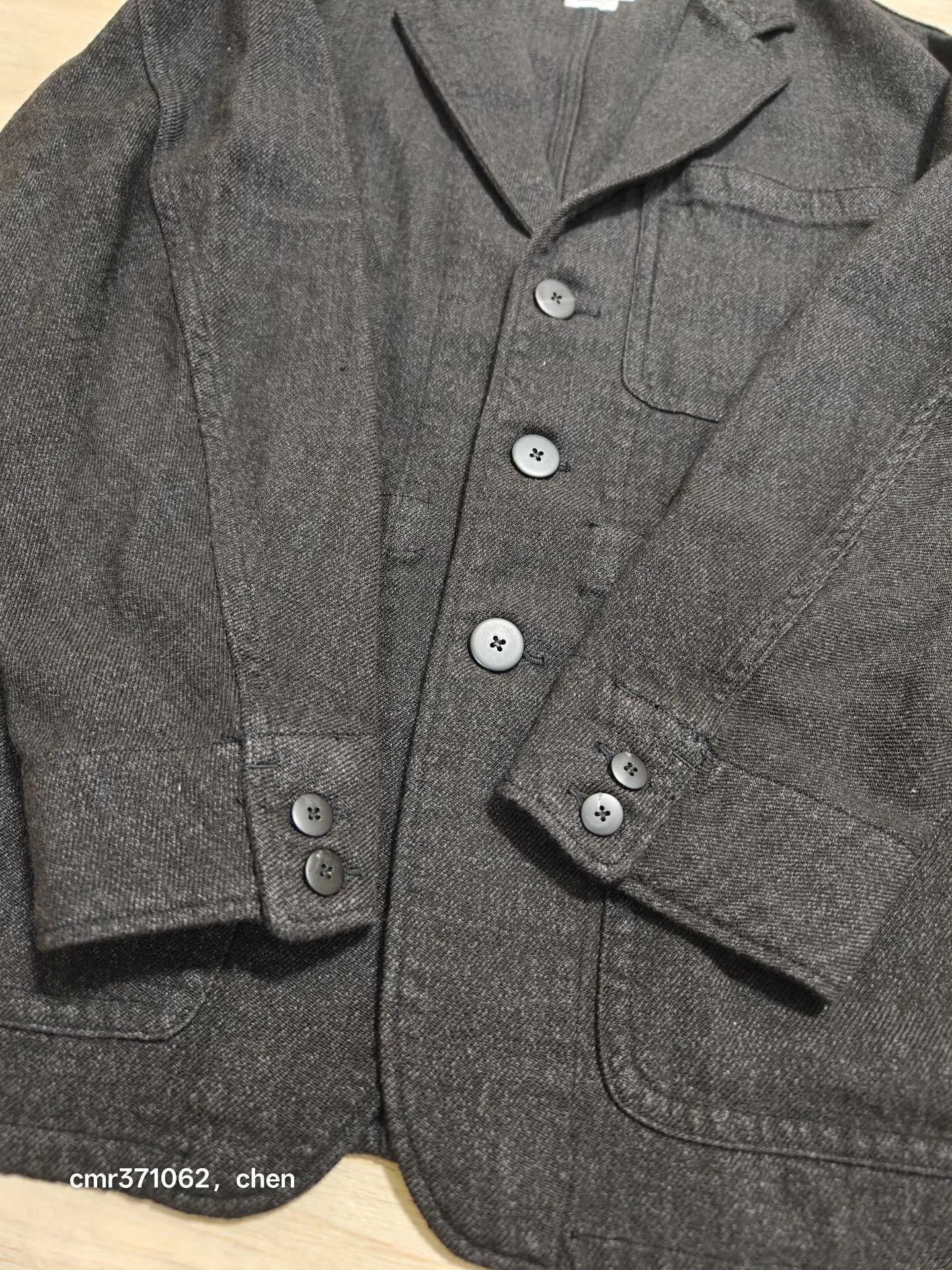 Visvim 26SS Railwood Jacket — back