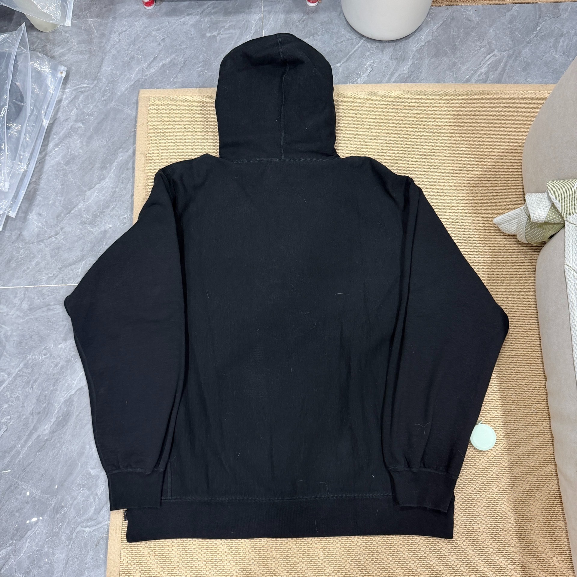 Supreme SS22 Week4 Lace Hooded Sweatshirt — front