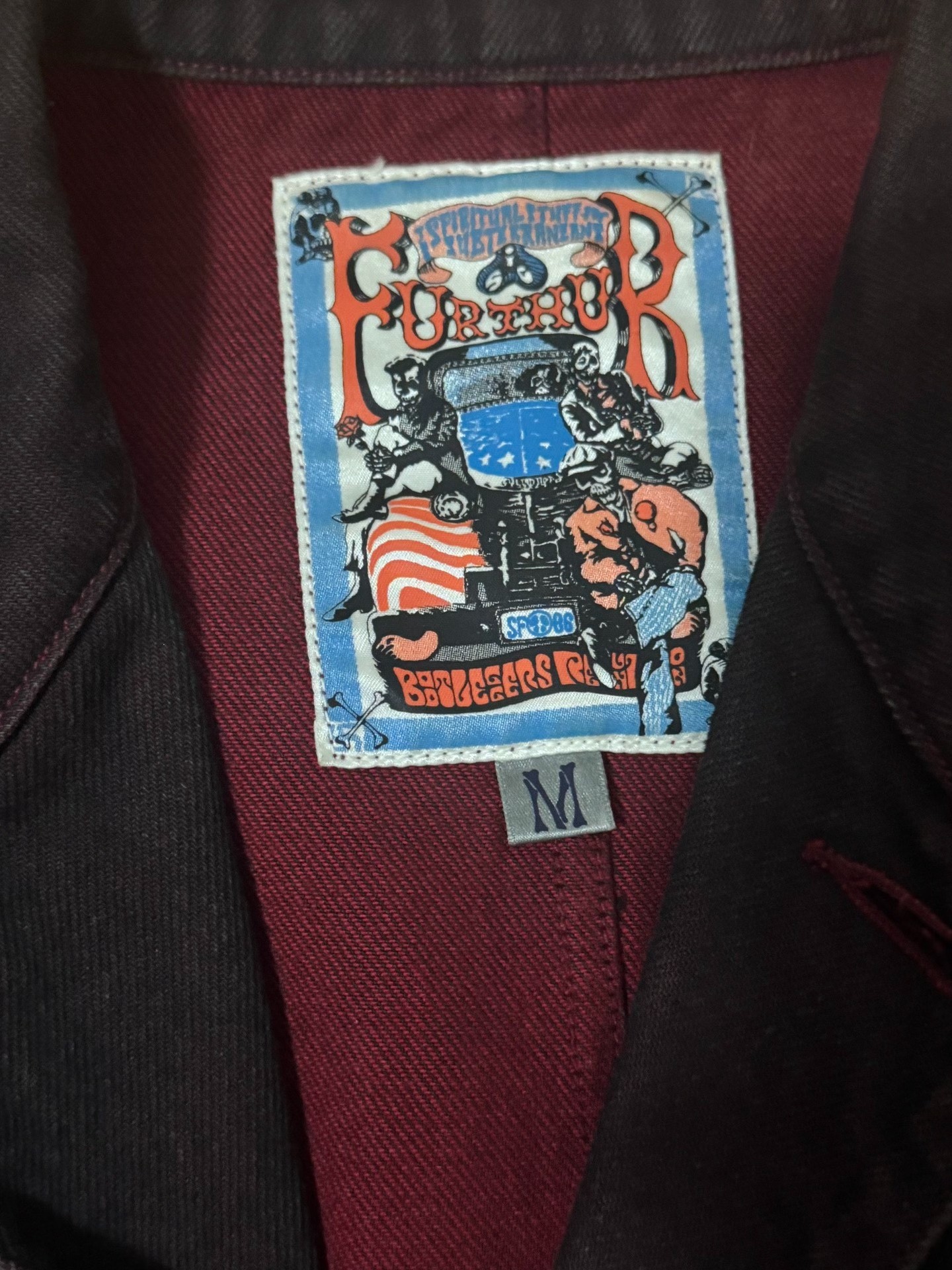 Freewheelers Heavy Twill Blazer — detail