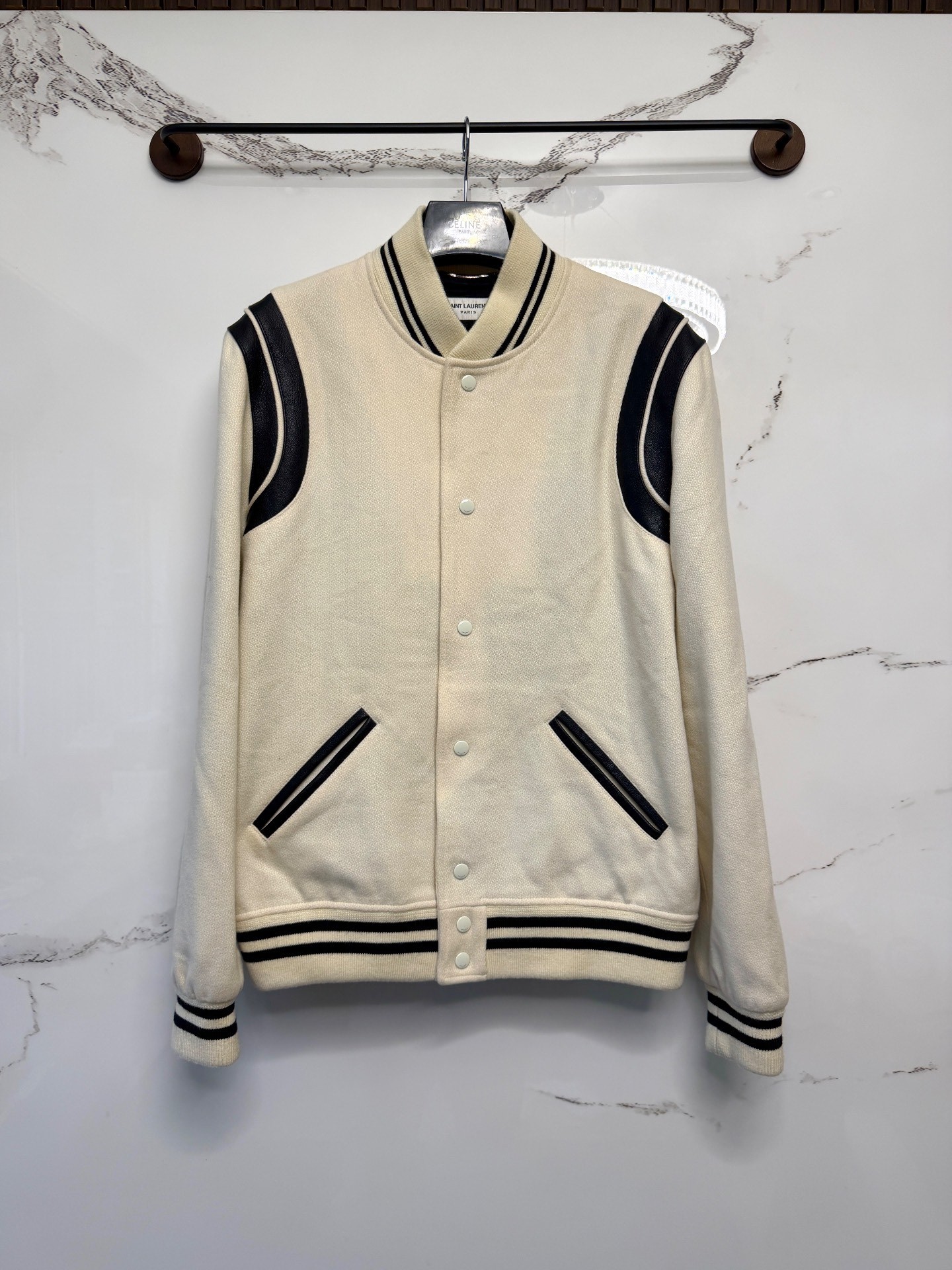 Saint Laurent 22FW Varsity Jacket
