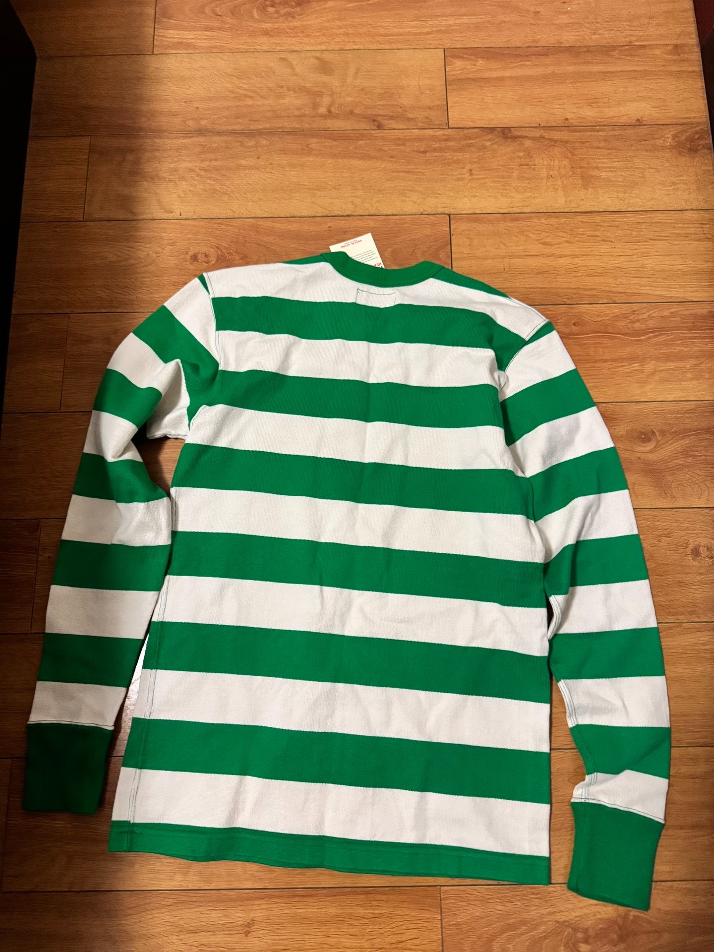 Iron Heart 11oz Heavyweight Long-Sleeve T-Shirt — detail