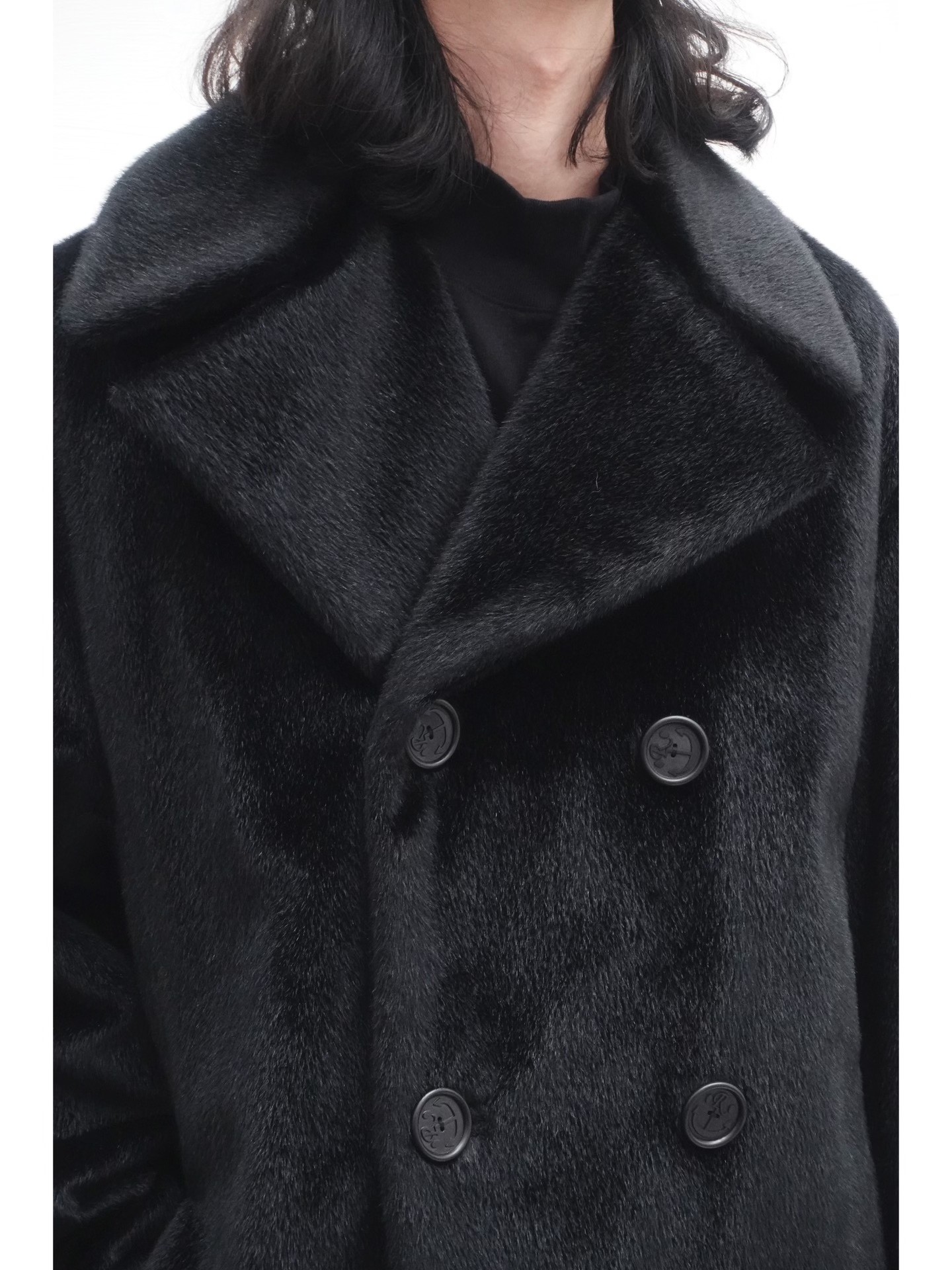 Raf Simons AW2012 Double-Breasted Coat — front