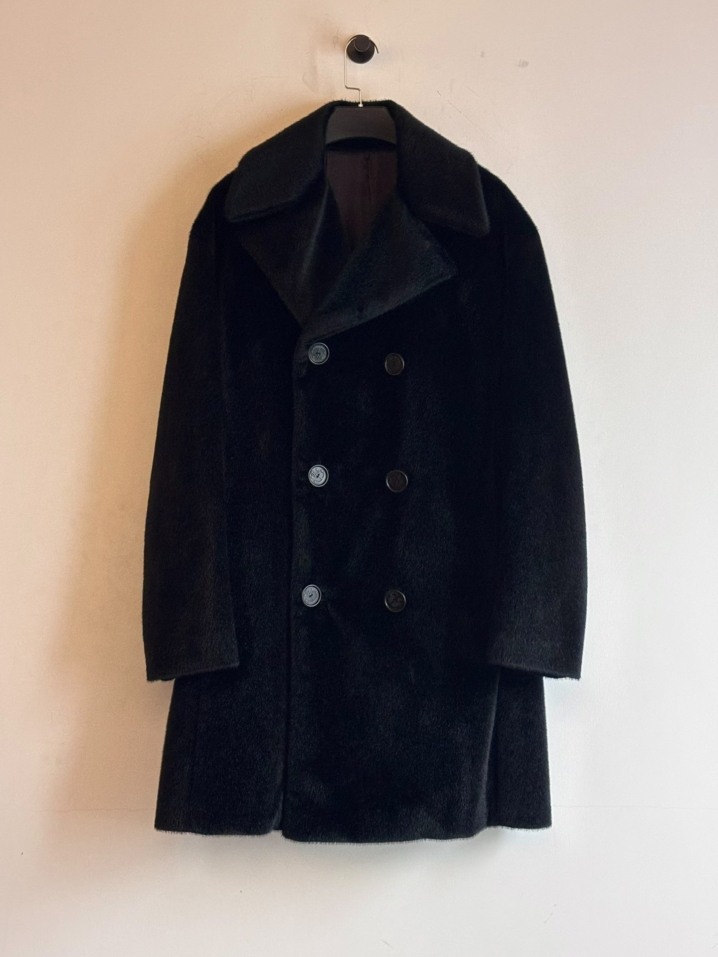 Raf Simons AW2012 Double-Breasted Coat — back