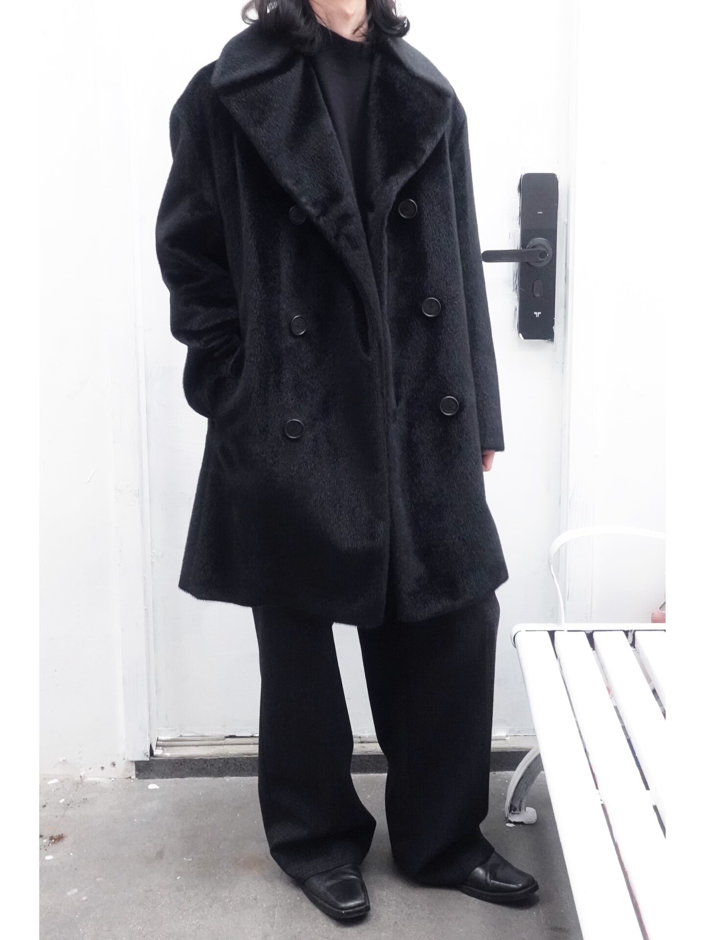Raf Simons AW2012 Double-Breasted Coat