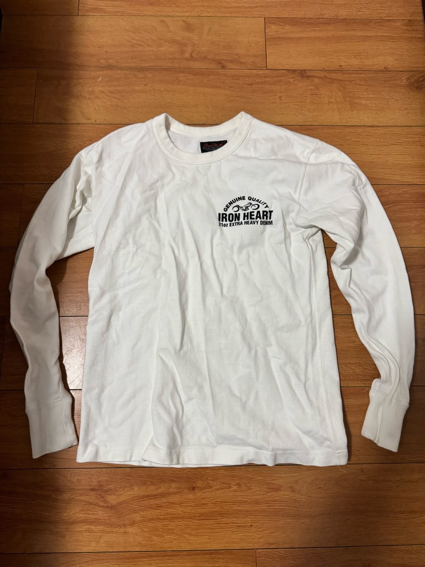 Iron Heart 11oz Old Print Long-Sleeve Tee