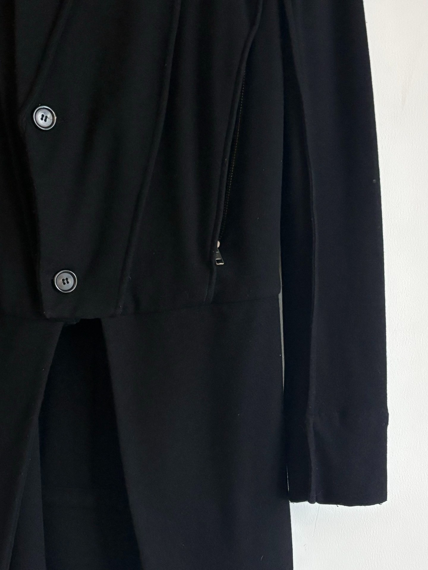 Ann Demeuleester AW2011 Vampire Coat — back