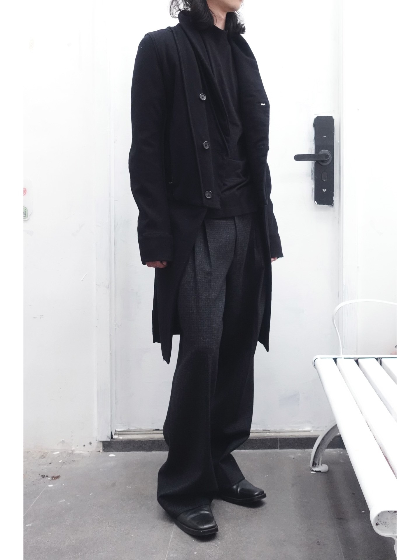 Ann Demeuleester AW2011 Vampire Coat — front