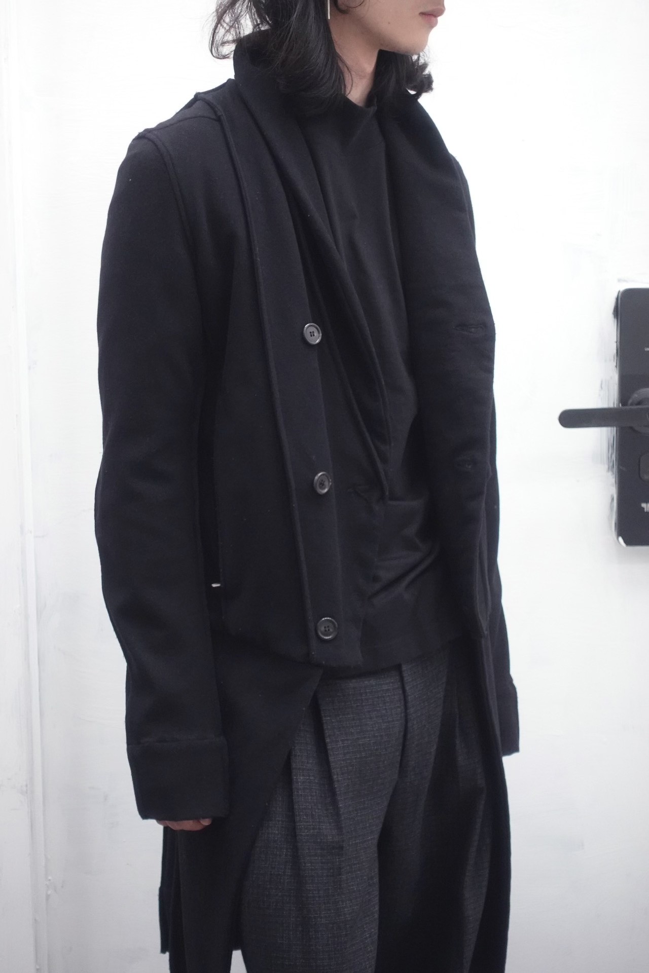 Ann Demeuleester AW2011 Vampire Coat — detail