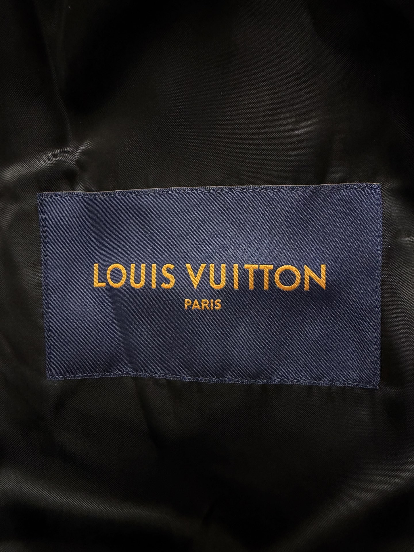 Louis Vuitton 2021FW Varsity Jacket — label
