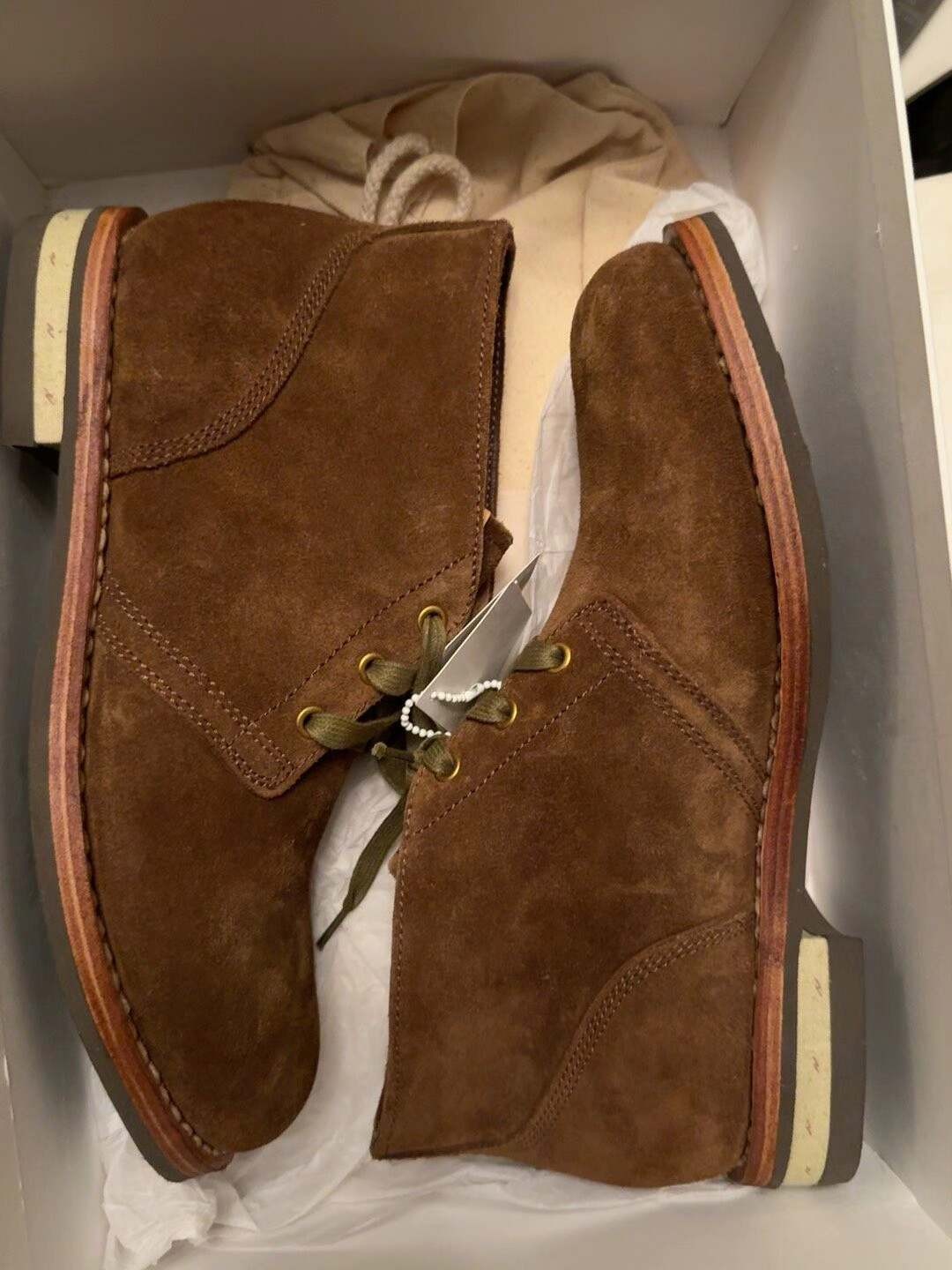Visvim Willys Folk Brown Suede Boots