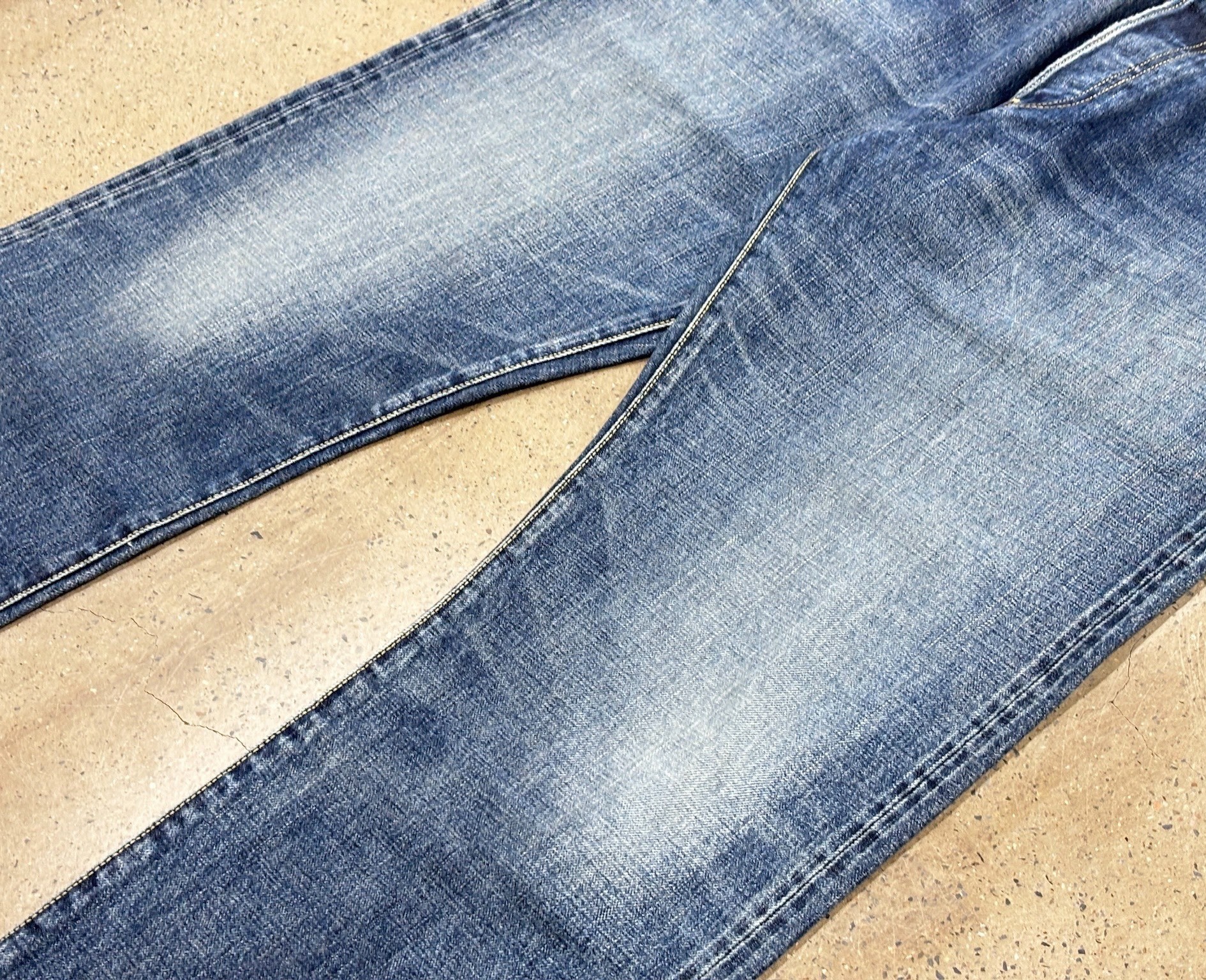 Visvim 21aw Social Sculpture Jeans — back