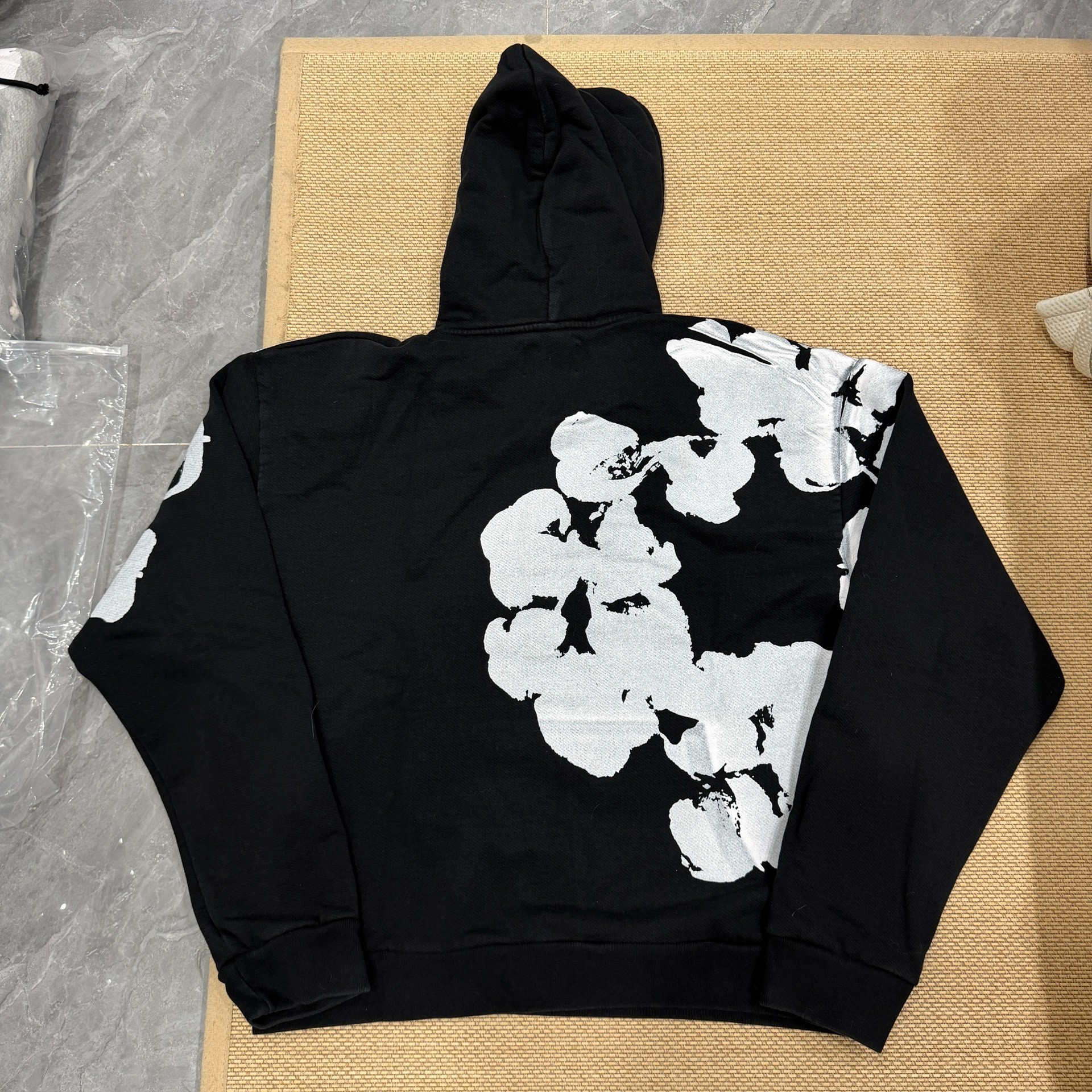 Denim Tears Biggie Cotton Fleece Hoodie — front