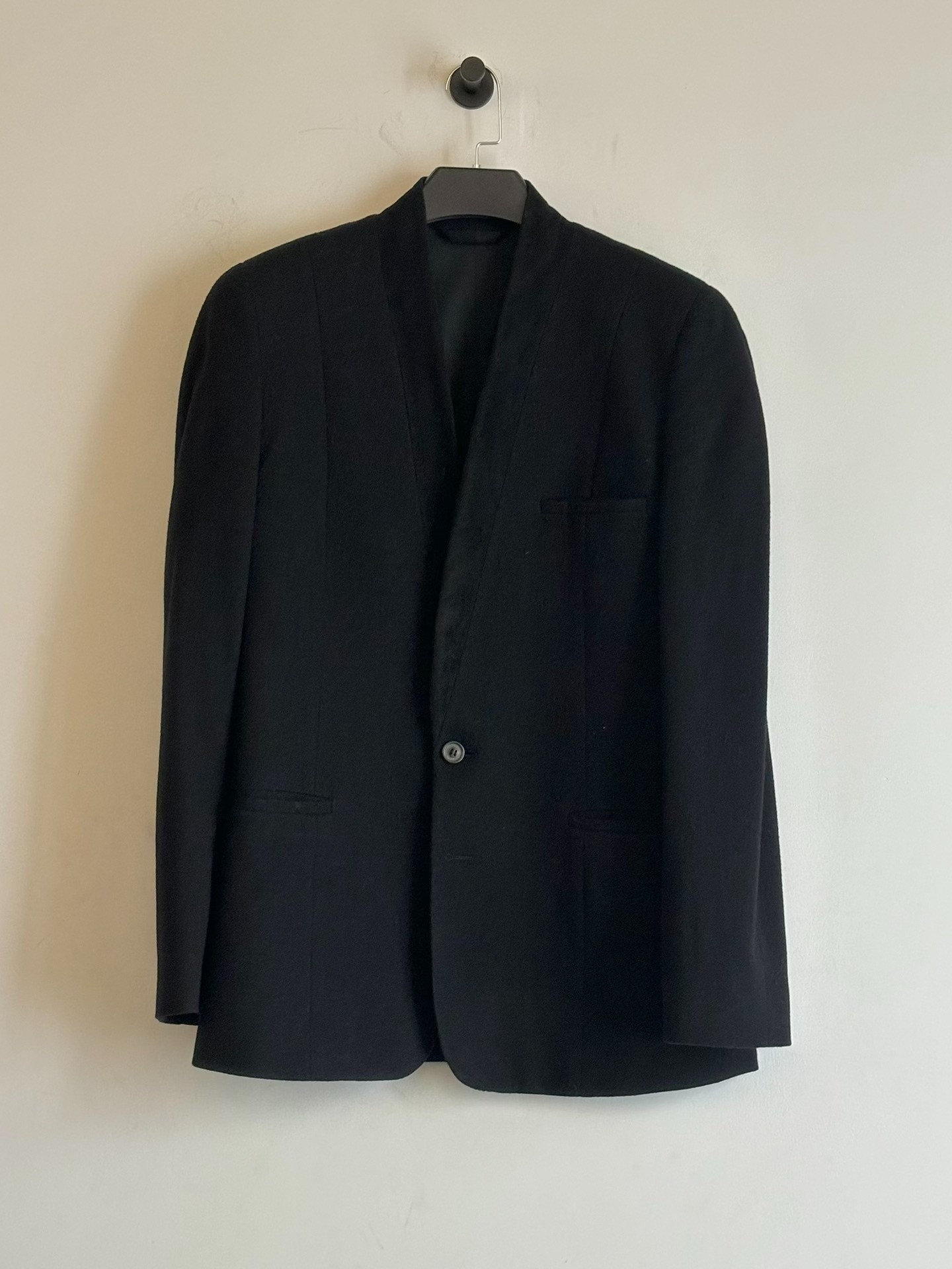 Maison Martin Margiela AW2010 Collarless Blazer — back