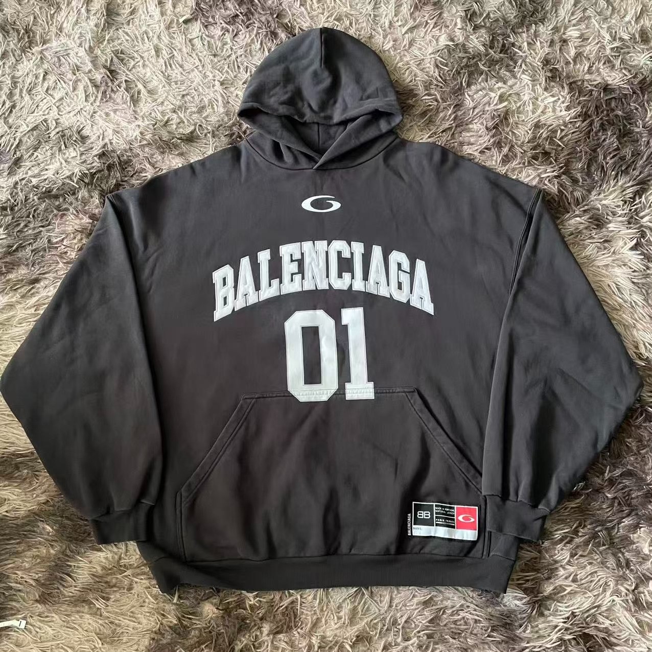 Balenciaga 25SS Loop Logo Hoodie