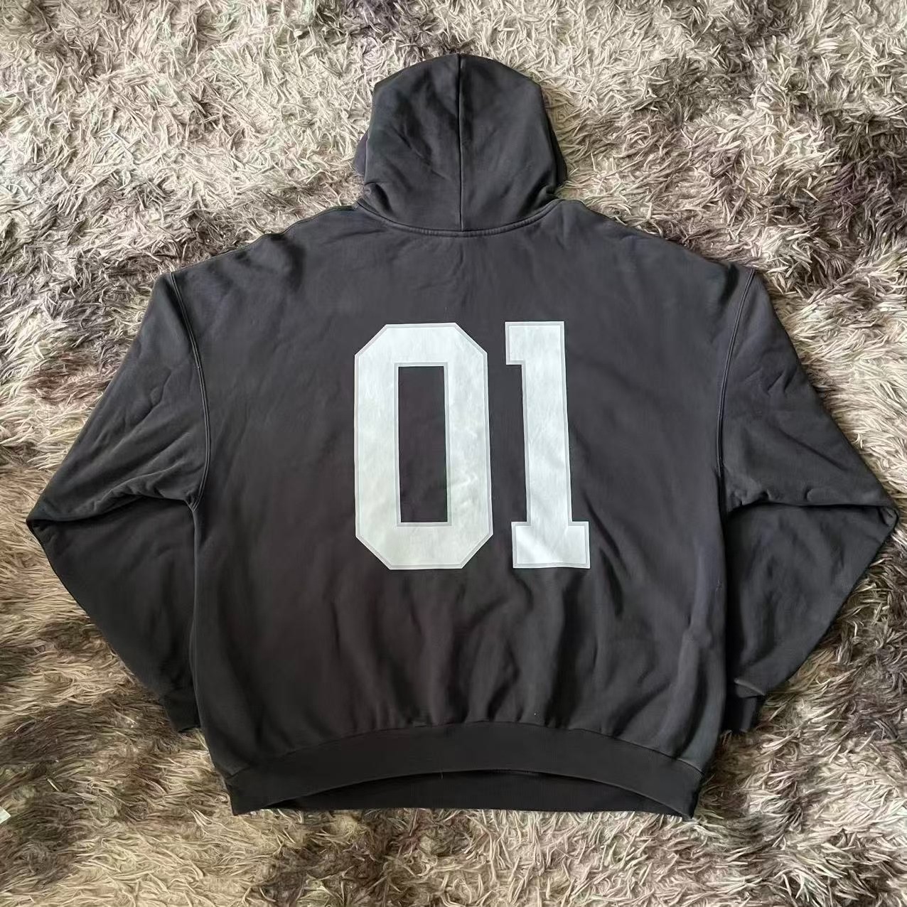 Balenciaga 25SS Loop Logo Hoodie — front