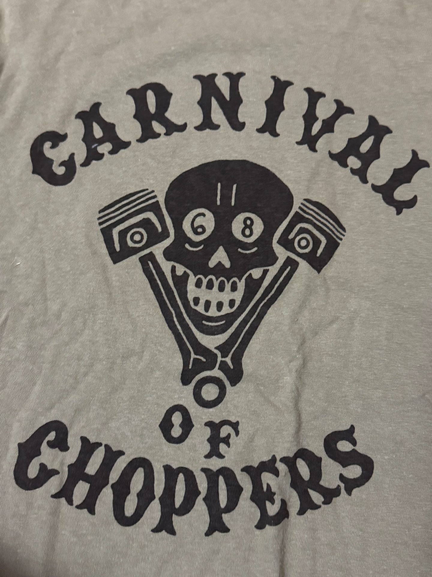 Freewheelers Carnival of Choppers LS Tee — detail
