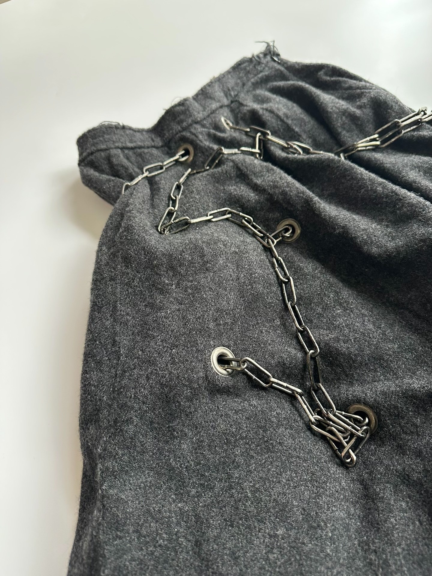 JUNYA WATANABE 03FW Chain Skirt — back