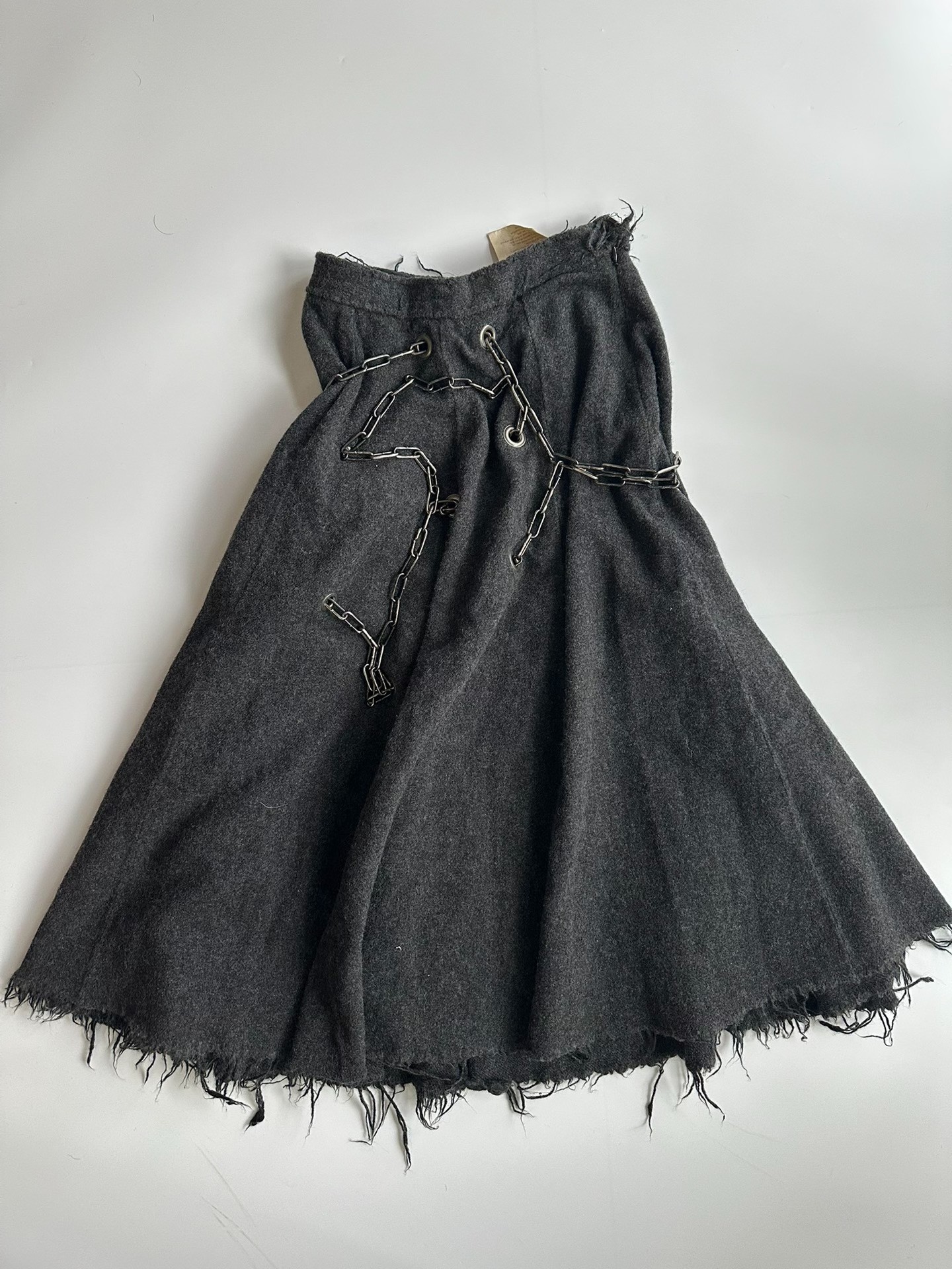 JUNYA WATANABE 03FW Chain Skirt — detail