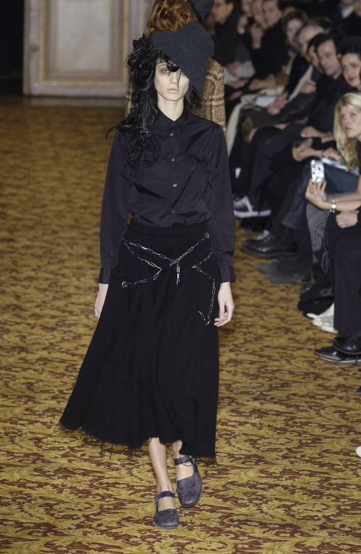 JUNYA WATANABE 03FW Chain Skirt — front