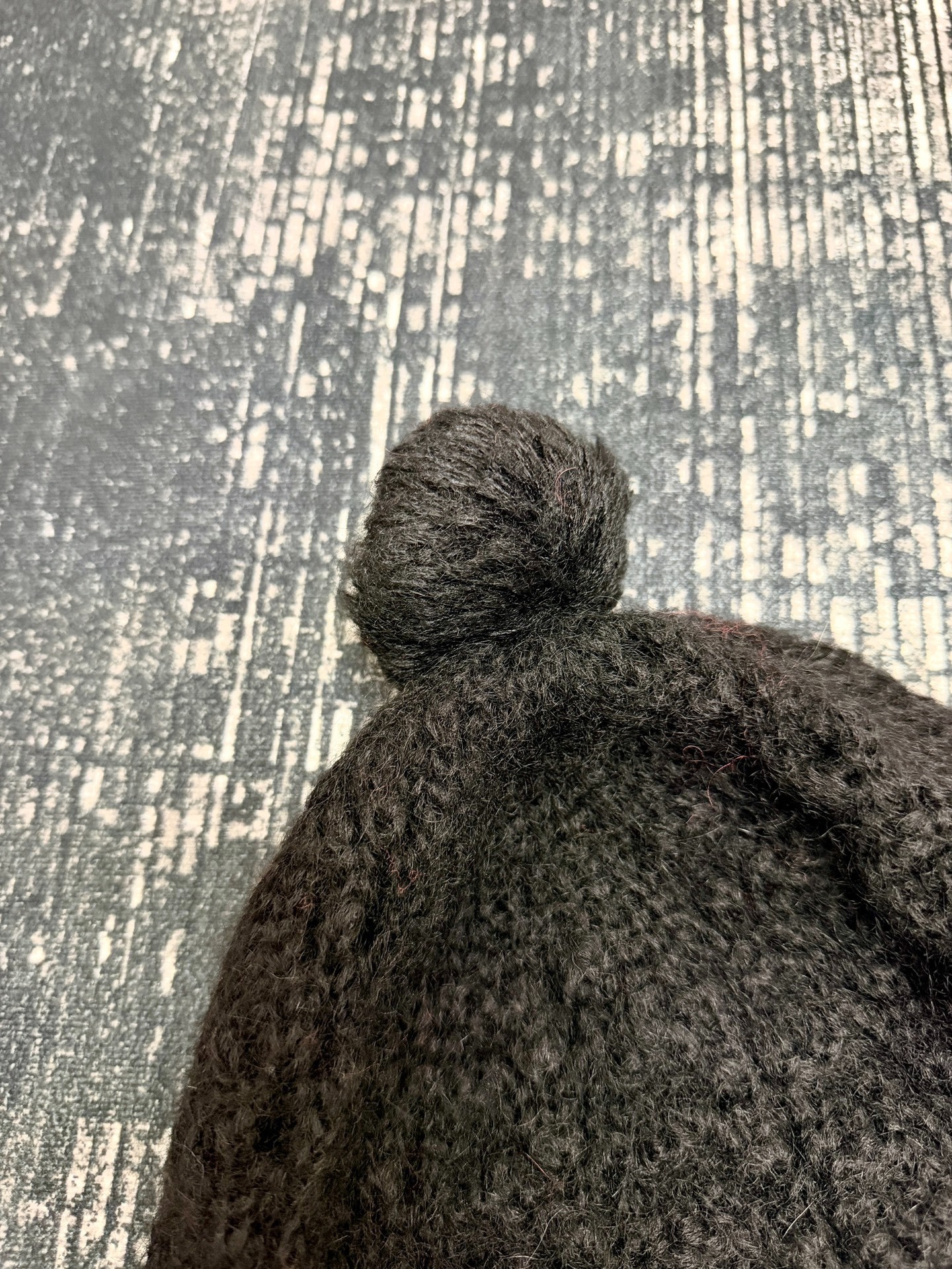 Saint Laurent 16SS Runway Pom-Pom Beanie — front