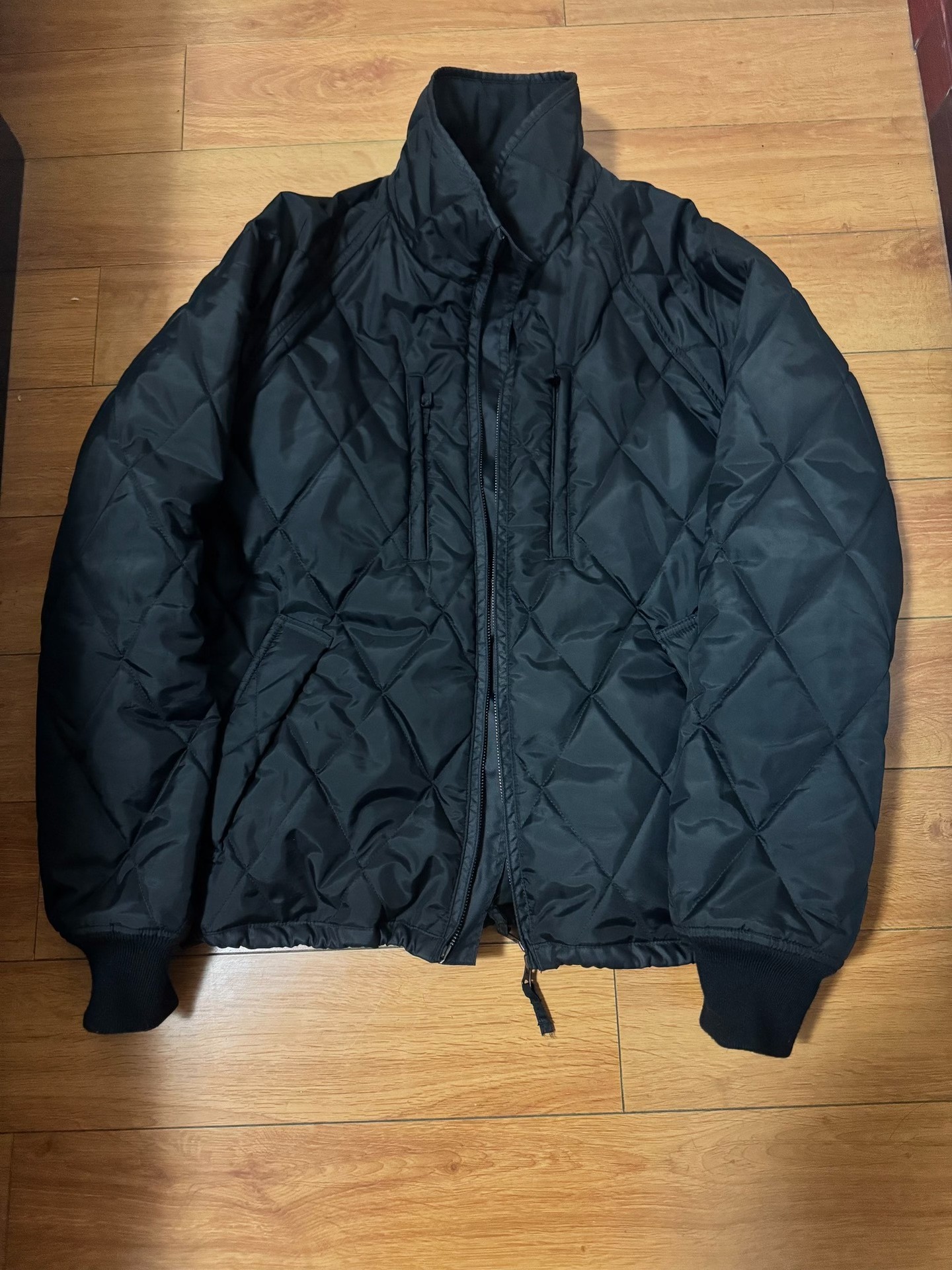 Iron Heart Black Quilted Primaloft Jacket