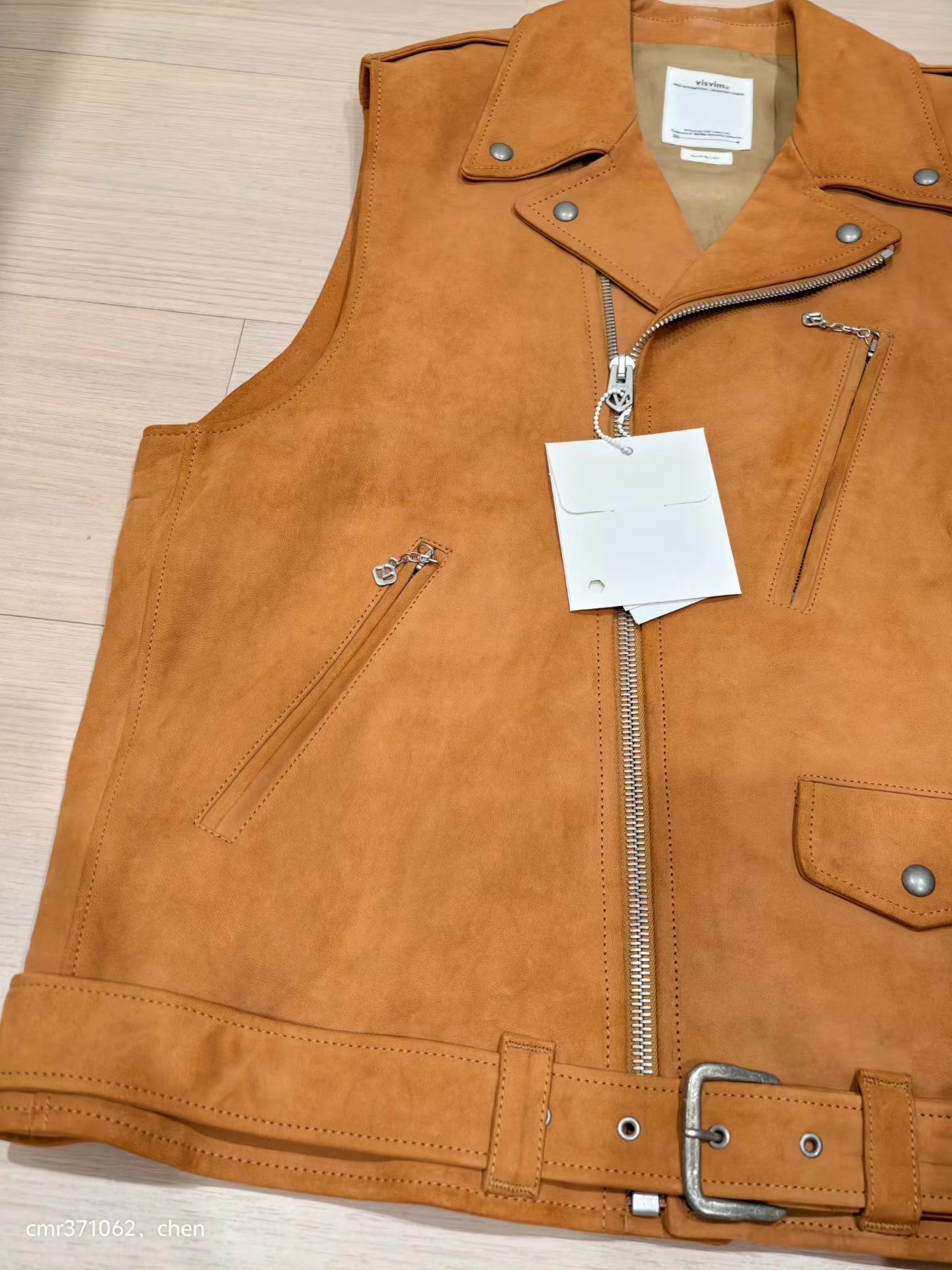 Visvim 22SS Strabbler Light Vest — detail
