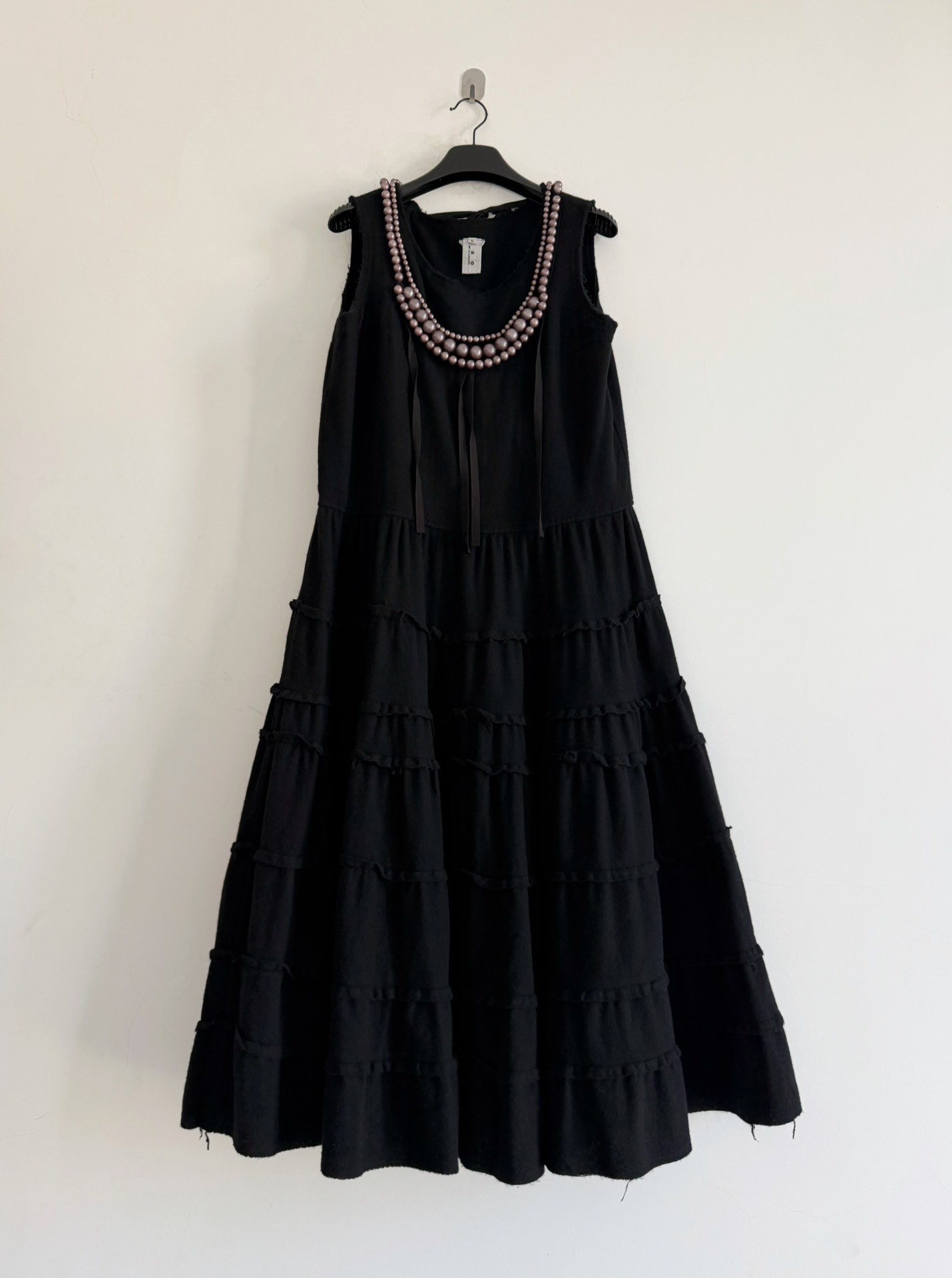 Comme des Garcons Tao Line Wool Dress — front