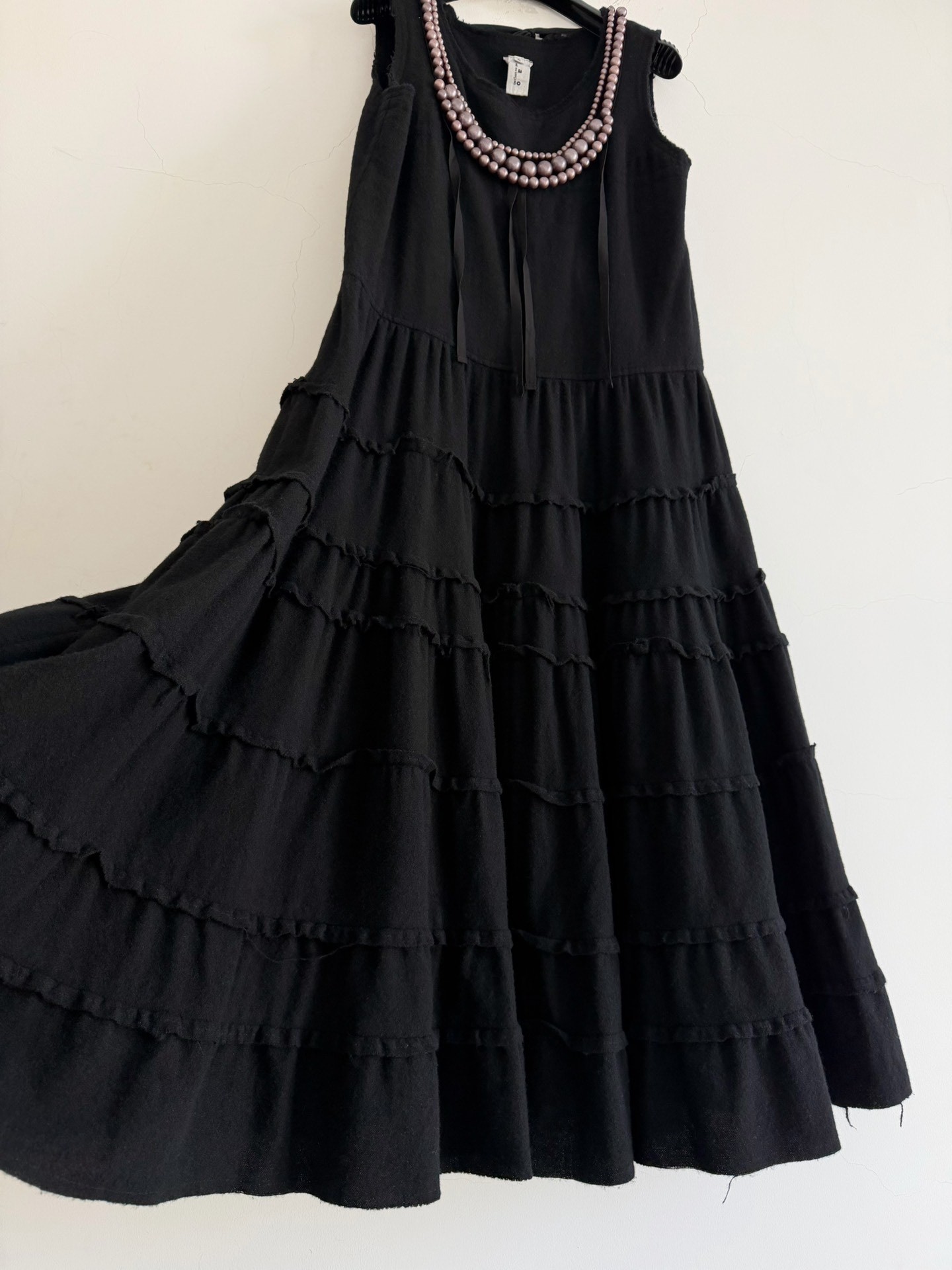 Comme des Garcons Tao Line Wool Dress — back