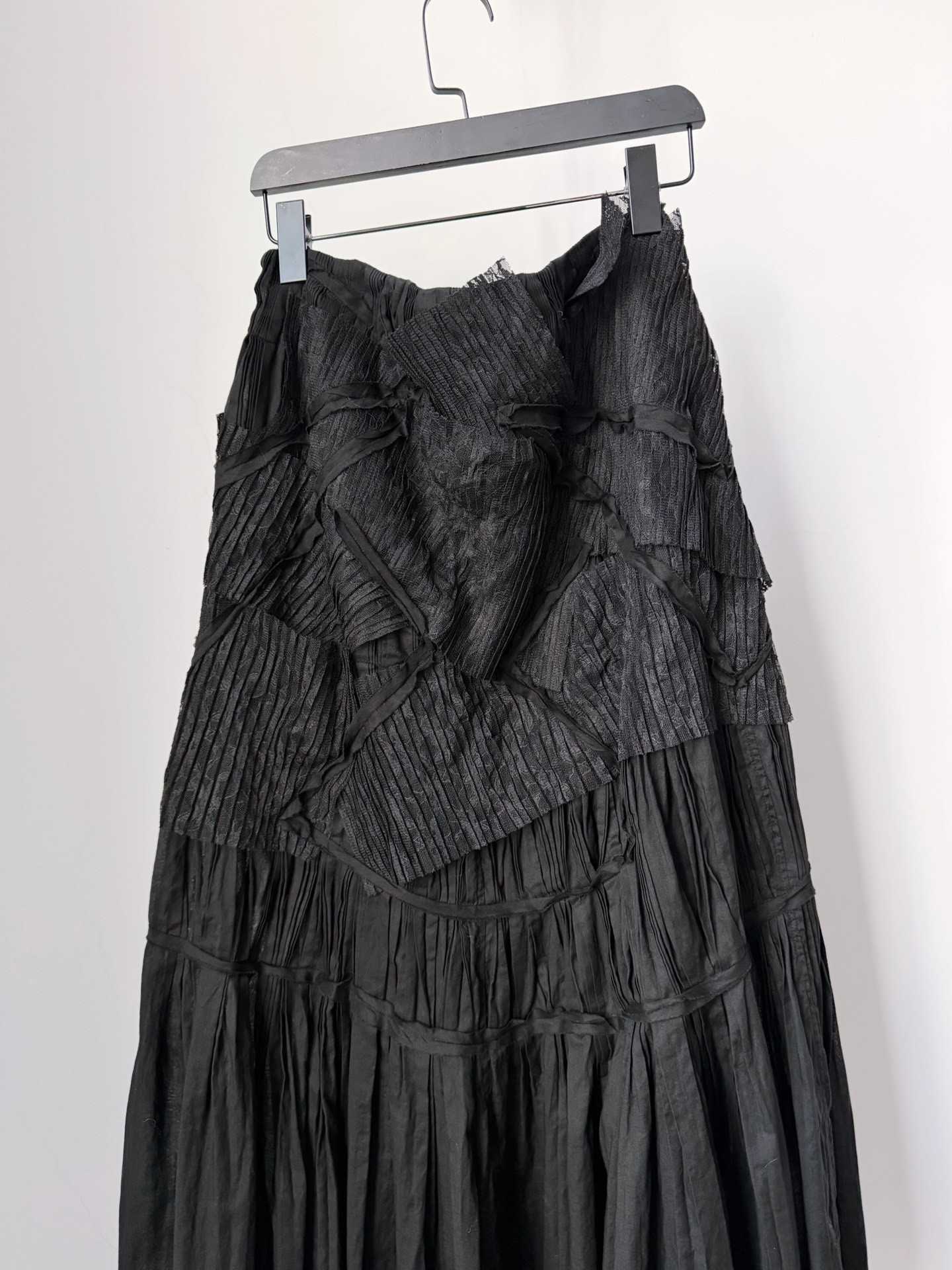 Issey Miyake 2003 Runway Long Skirt — front