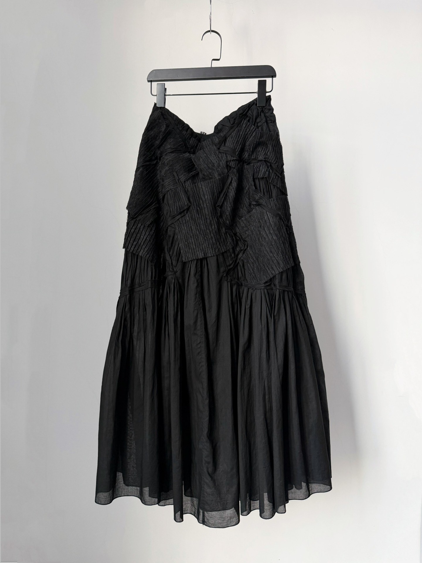 Issey Miyake 2003 Runway Long Skirt — label
