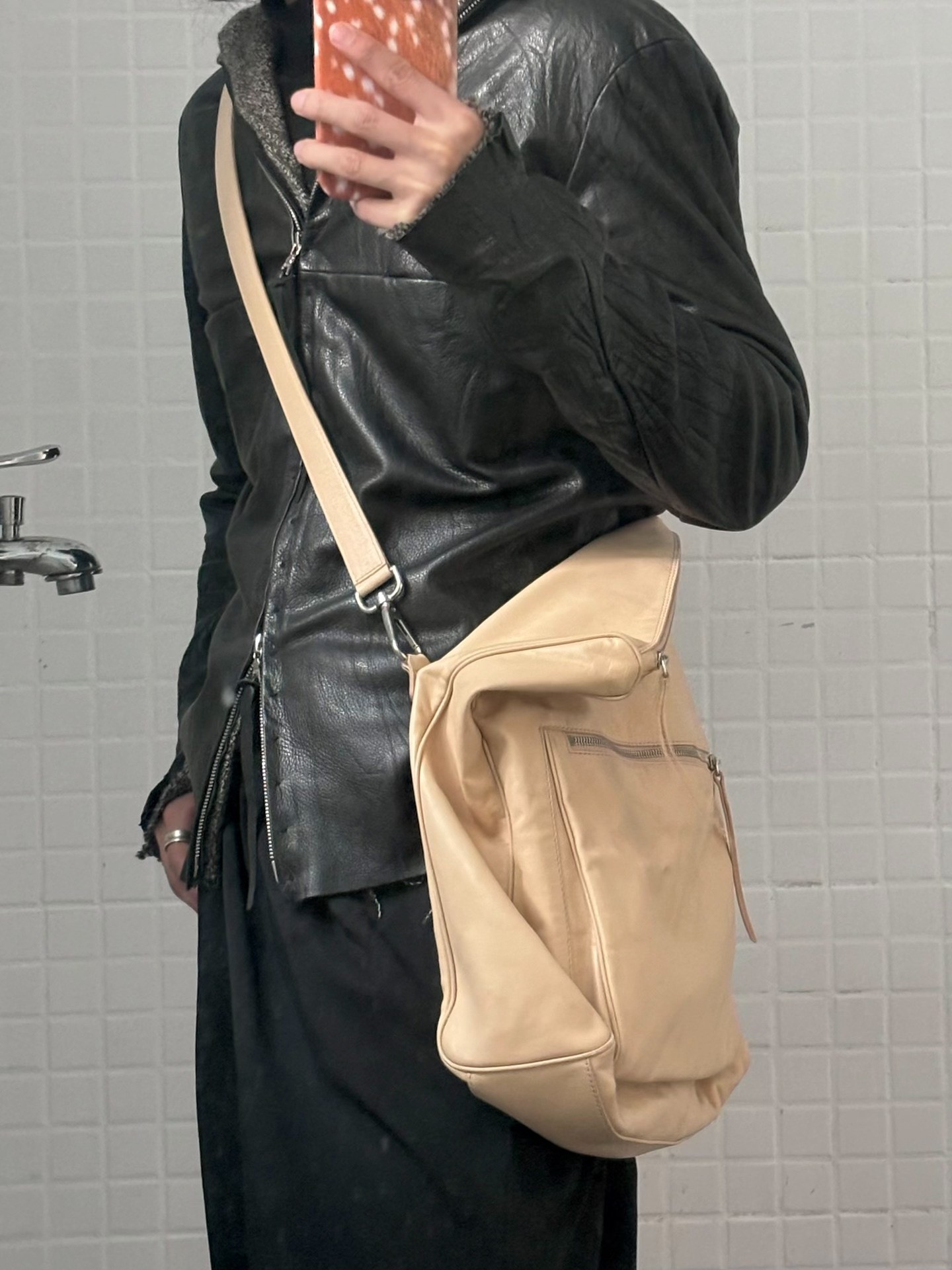 Maison Martin Margiela SS2015 Asymmetric Crossbody — front
