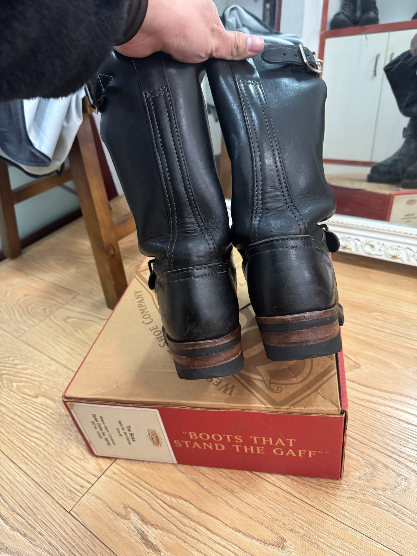 Wesco Boss Early Japan Limited Boots — front