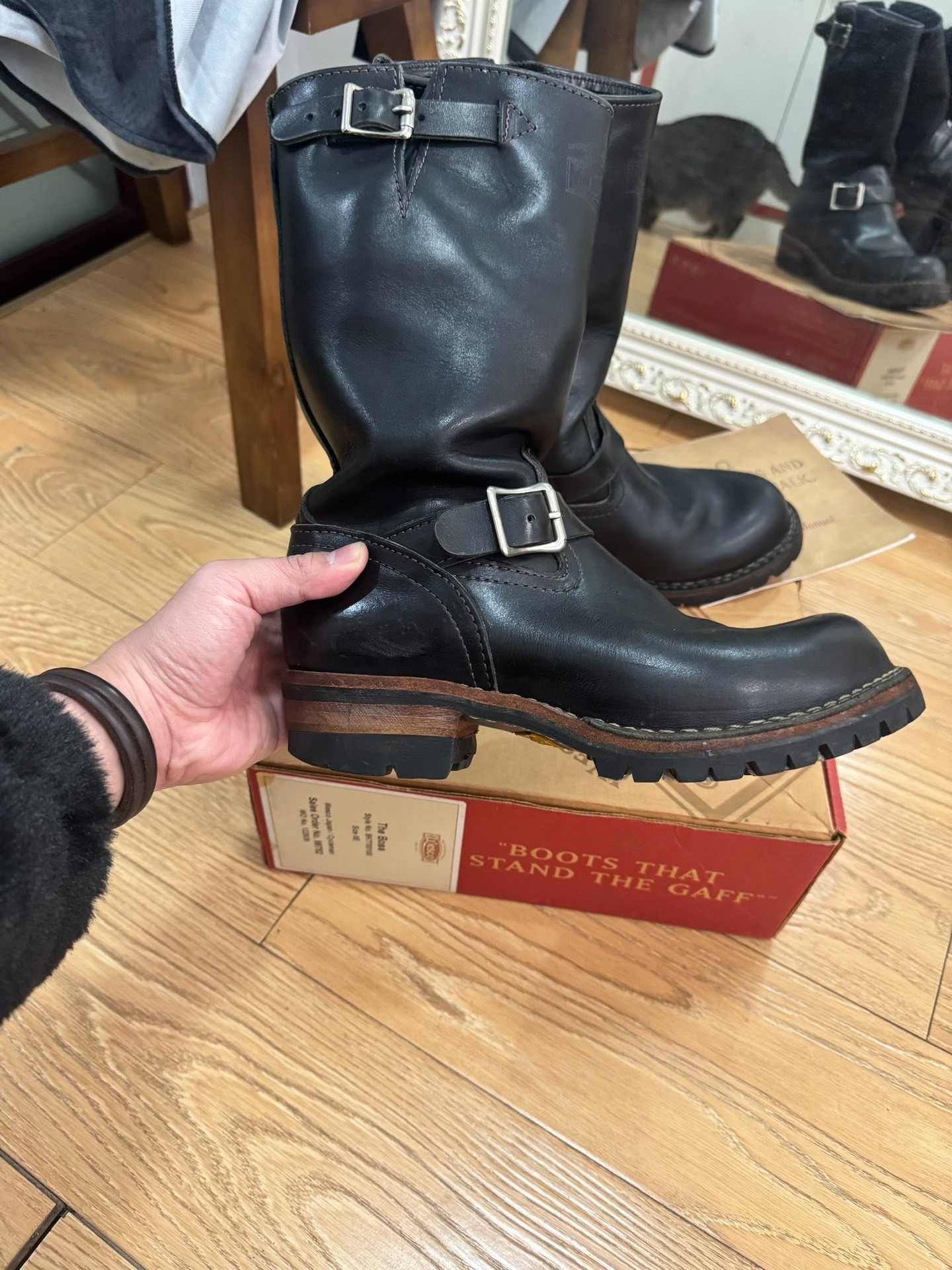 Wesco Boss Early Japan Limited Boots — back