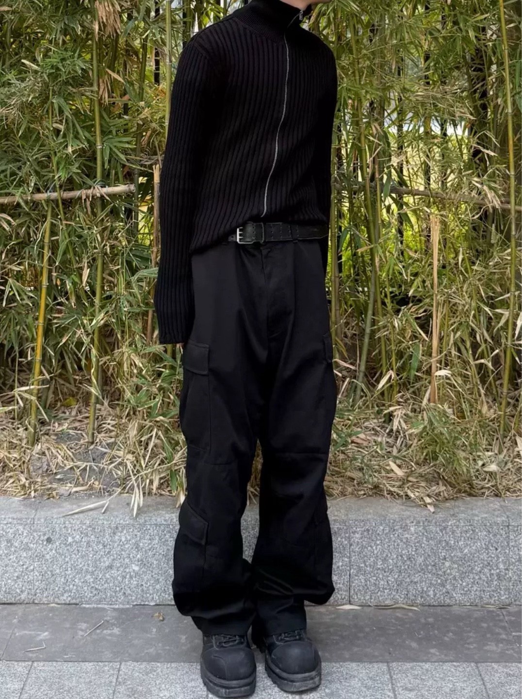 Balenciaga SS25 Cargo Pants — label