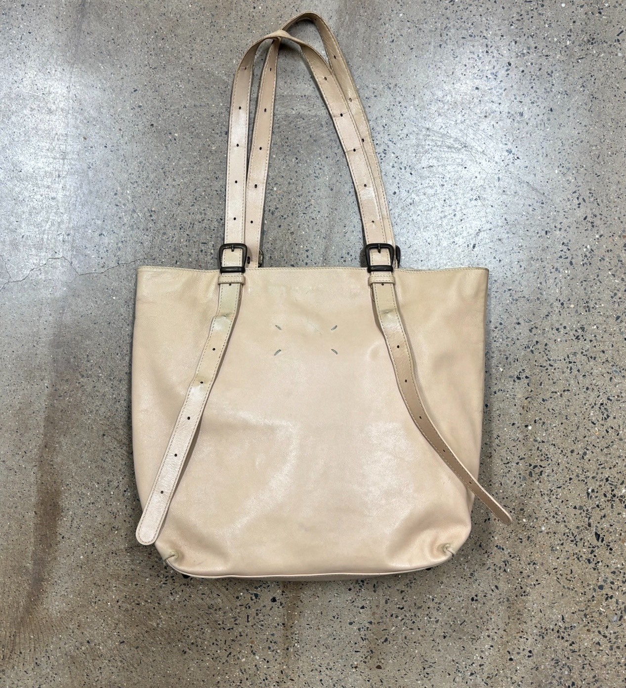 Maison Margiela 2way Leather Tote Bag