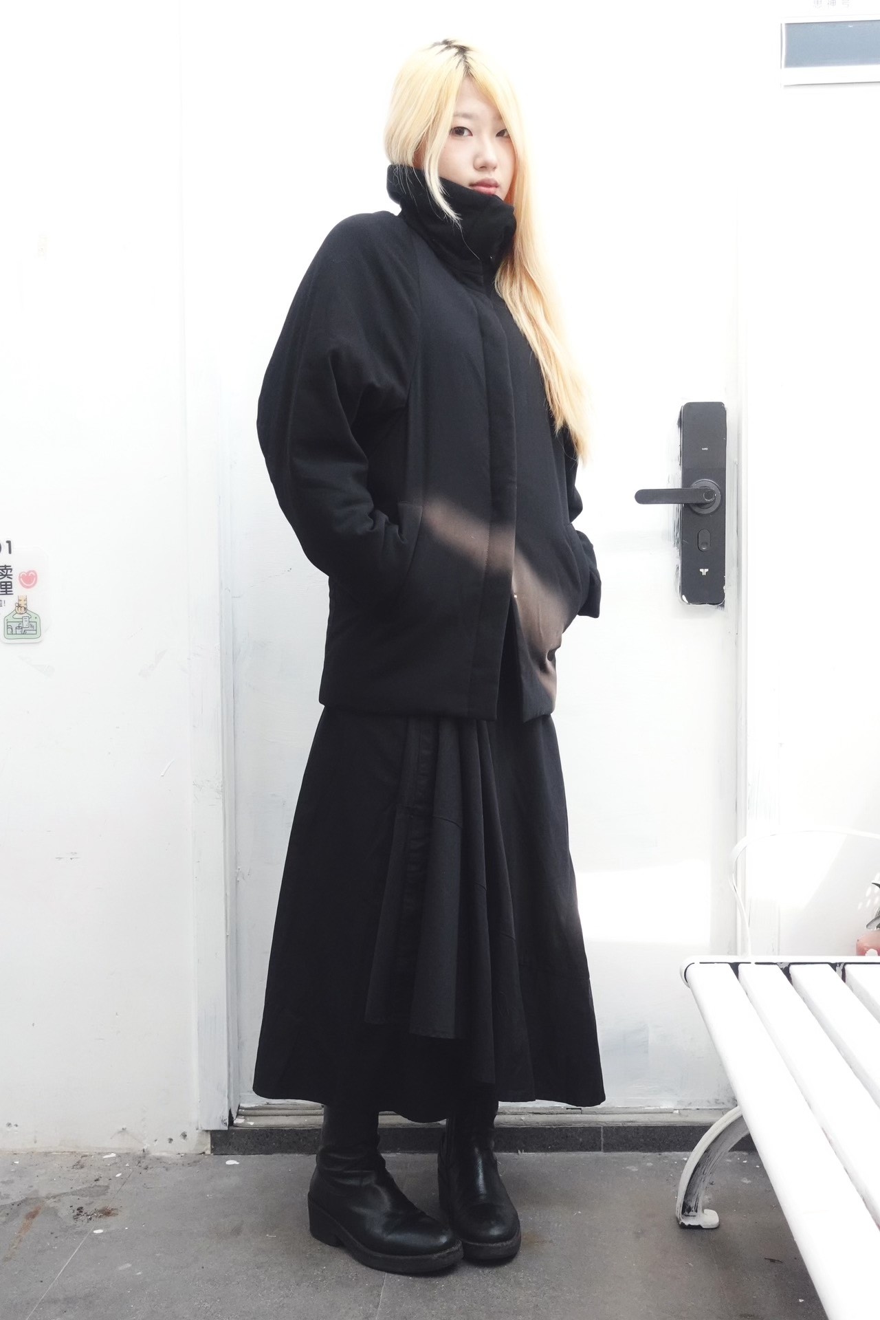 Maison Margiela AW2011 Batwing Coat — detail